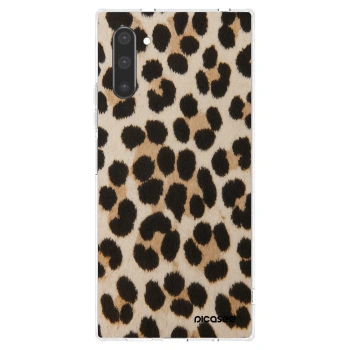Picasee silikonska prozirna maskica za Samsung Galaxy Note 10 N970F - Brown Tiger