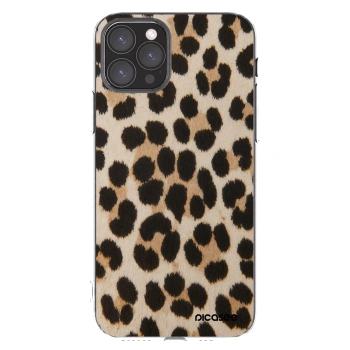 Picasee silikonska prozirna maskica za Apple iPhone 11 Pro - Brown Tiger
