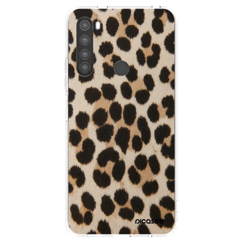 Picasee silikonska prozirna maskica za Xiaomi Redmi Note 8 - Brown Tiger
