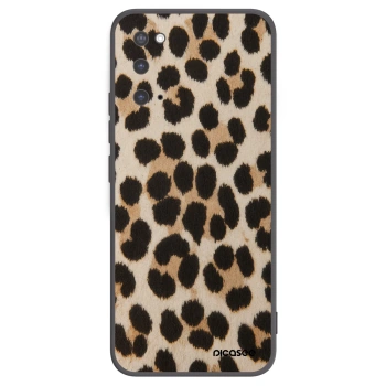 Picasee crna silikonska maskica za Samsung Galaxy S20 G980F - Brown Tiger