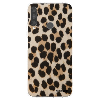 Picasee silikonska prozirna maskica za Huawei P40 Lite E - Brown Tiger
