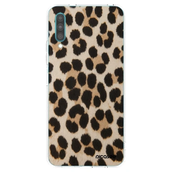 Picasee silikonska prozirna maskica za Samsung Galaxy A30s A307F - Brown Tiger