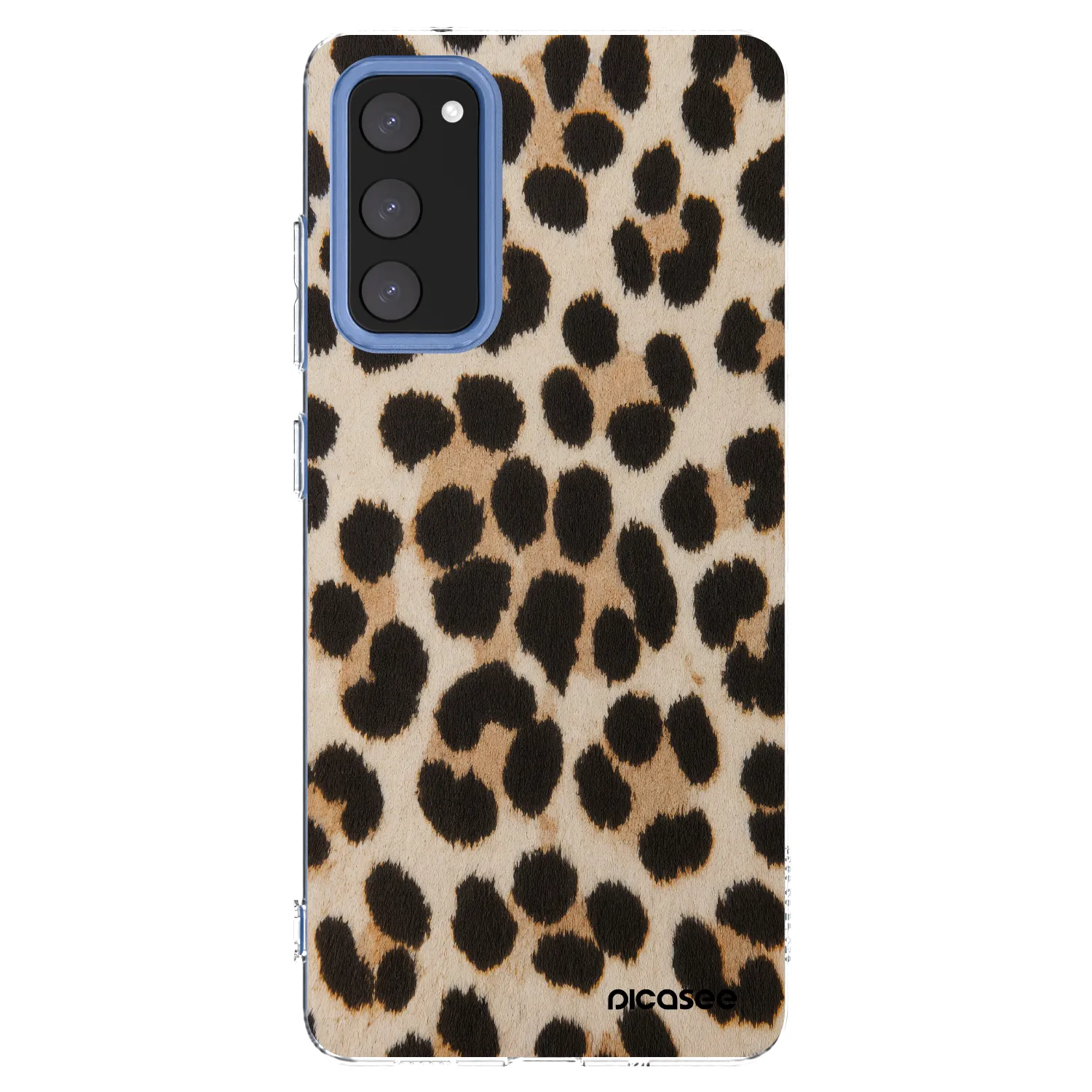 Picasee silikonska prozirna maskica za Samsung Galaxy S20 FE - Brown Tiger