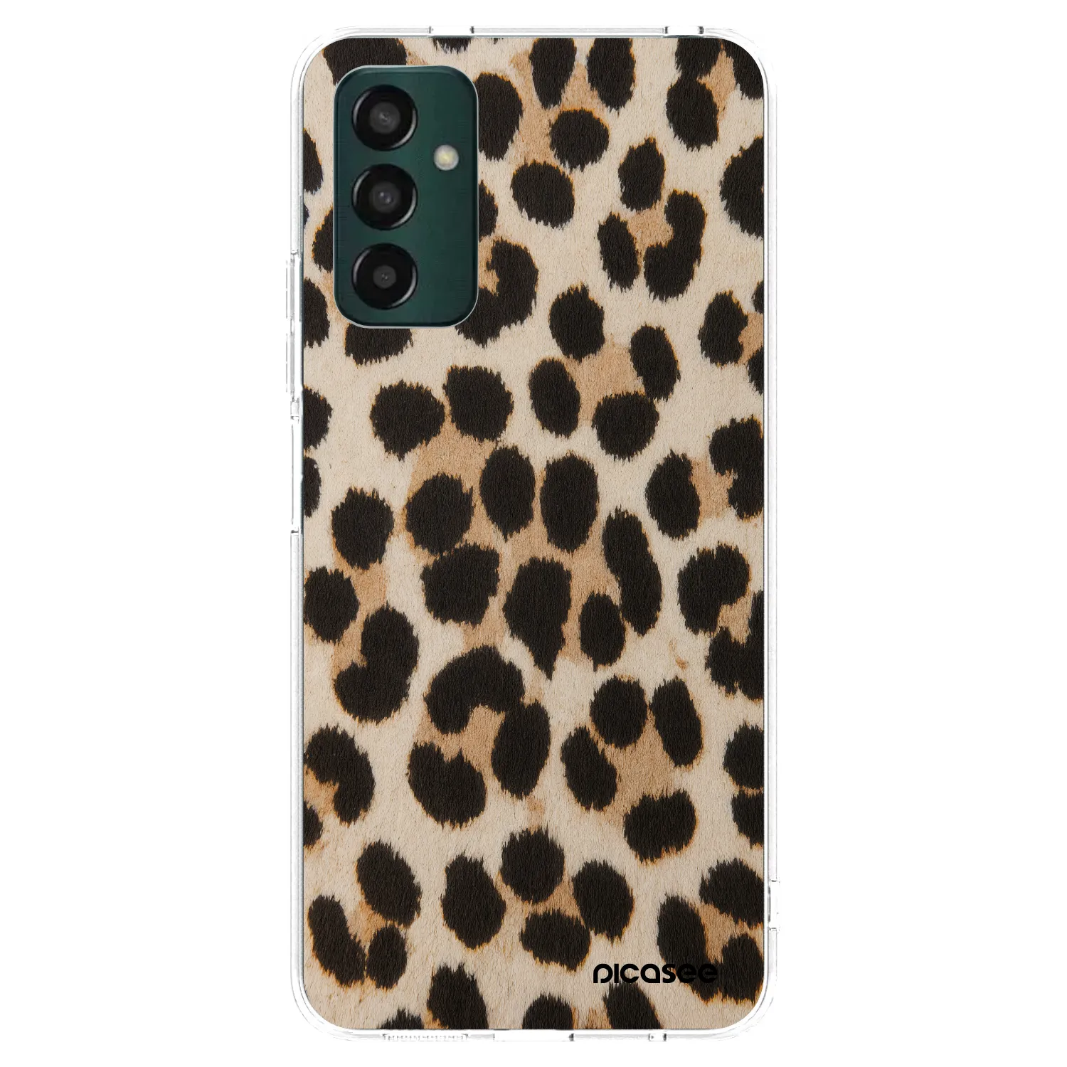 Picasee silikonska prozirna maskica za Samsung Galaxy M23 5G - Brown Tiger