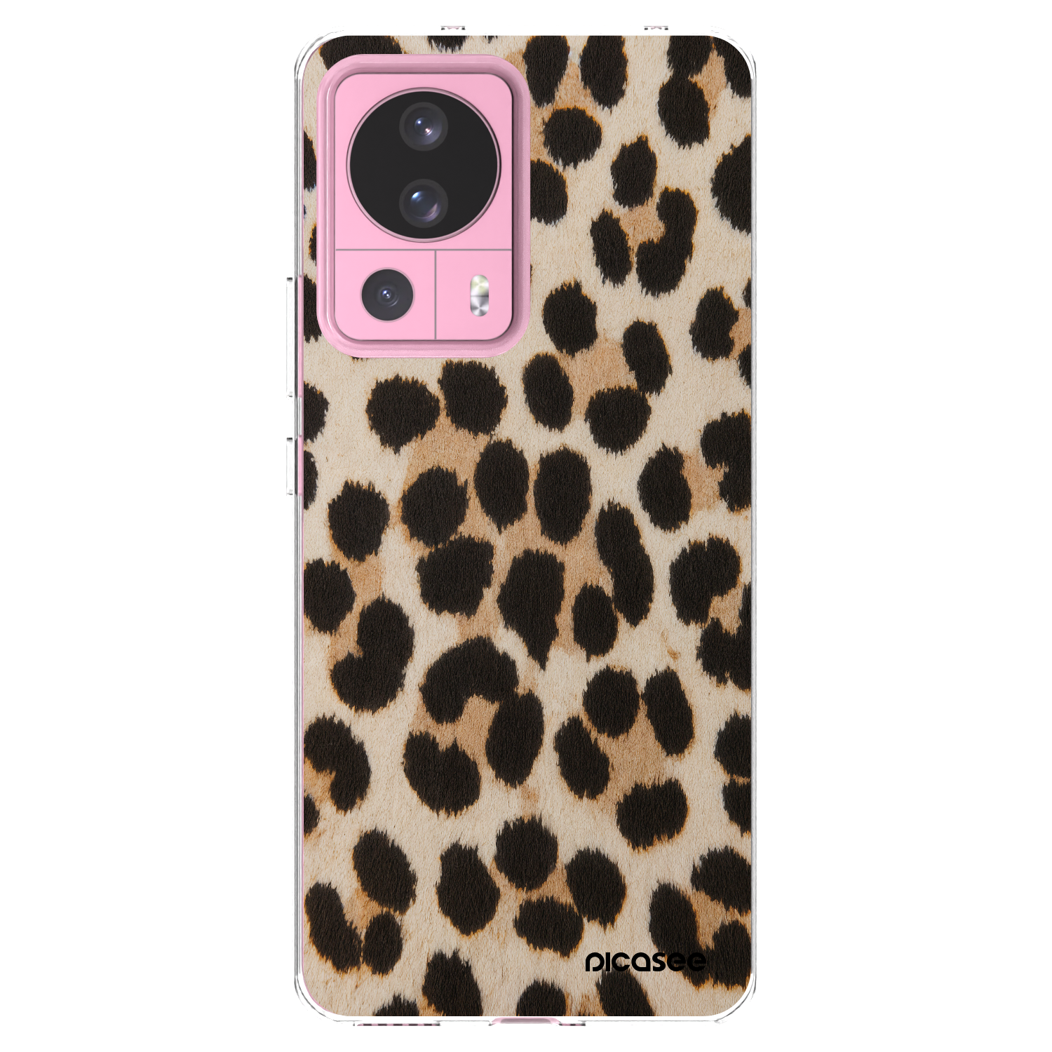 Picasee silikonska prozirna maskica za Xiaomi 13 Lite - Brown Tiger