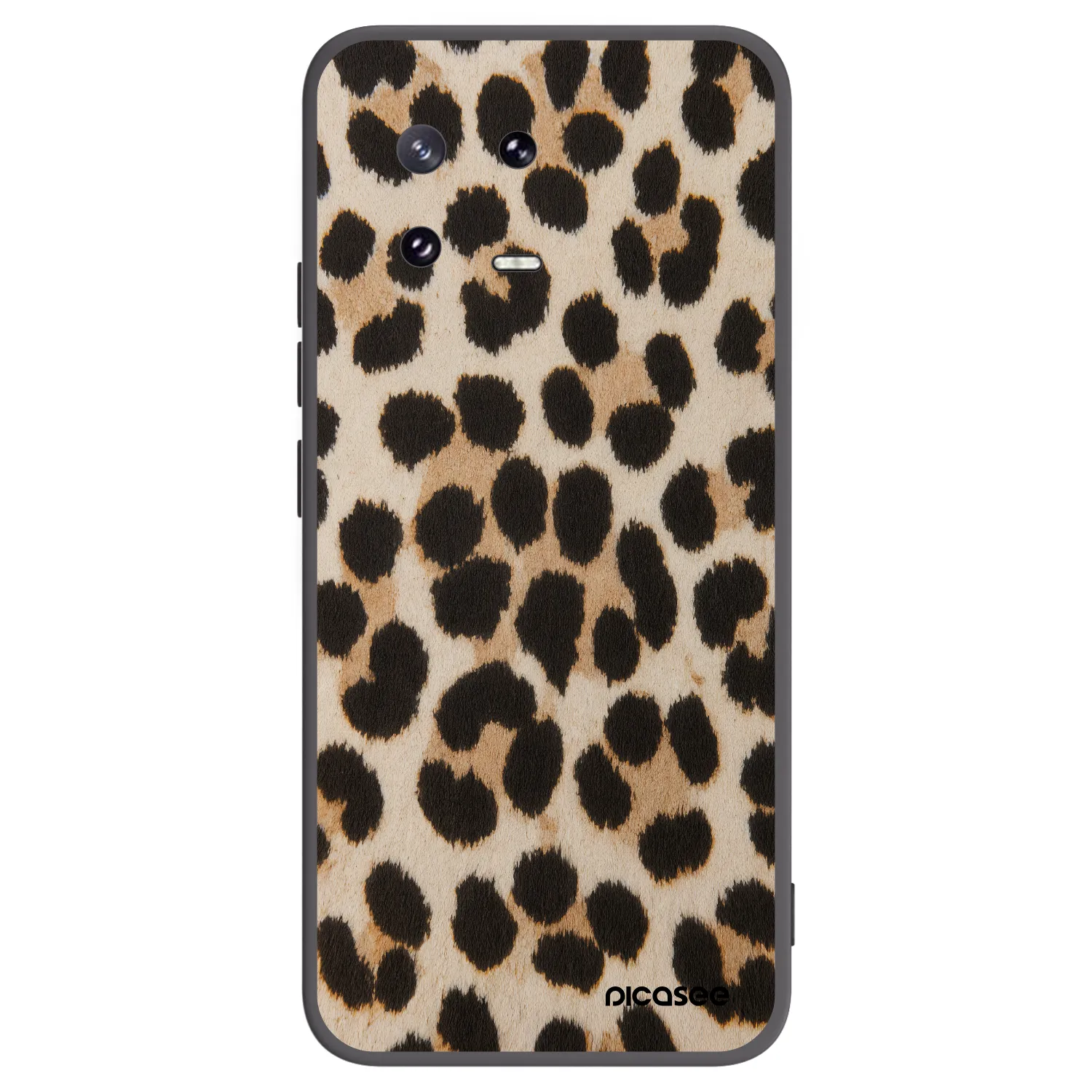 Picasee crna silikonska maskica za Xiaomi 13 Pro - Brown Tiger
