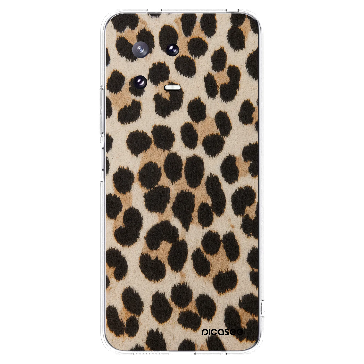 Picasee silikonska prozirna maskica za Xiaomi 13 Pro - Brown Tiger