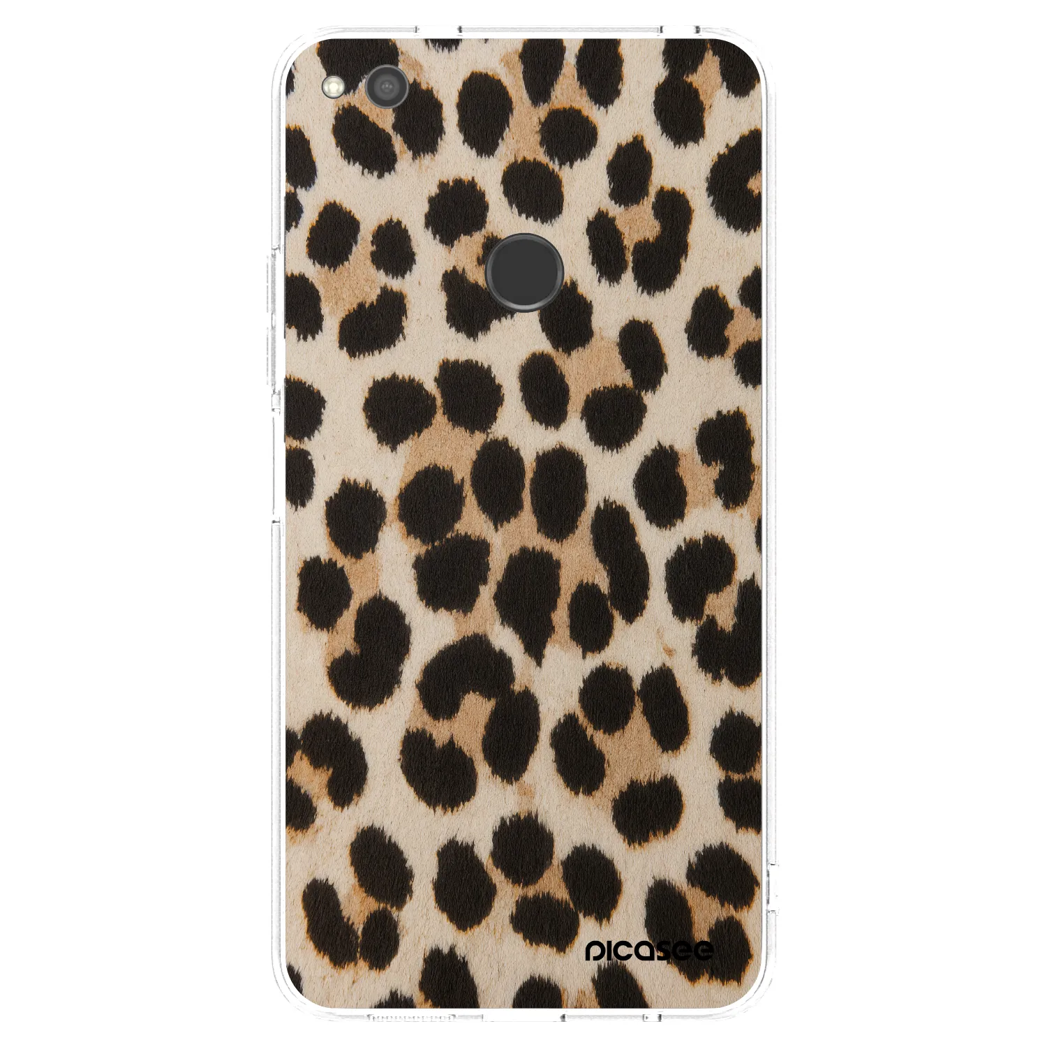 Picasee silikonska prozirna maskica za Huawei P9 Lite 2017 - Brown Tiger