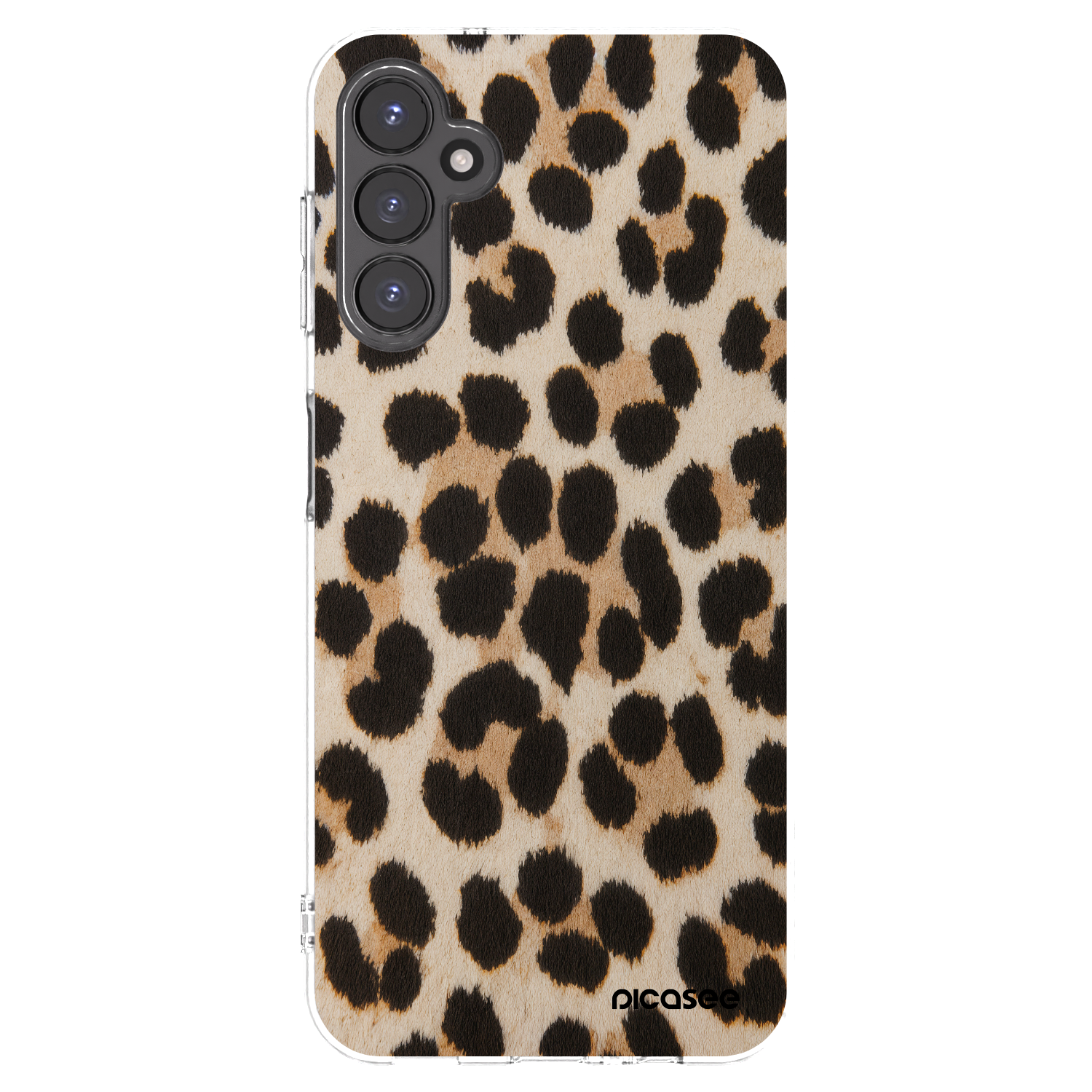 Picasee silikonska prozirna maskica za Samsung Galaxy A14 5G A146P - Brown Tiger