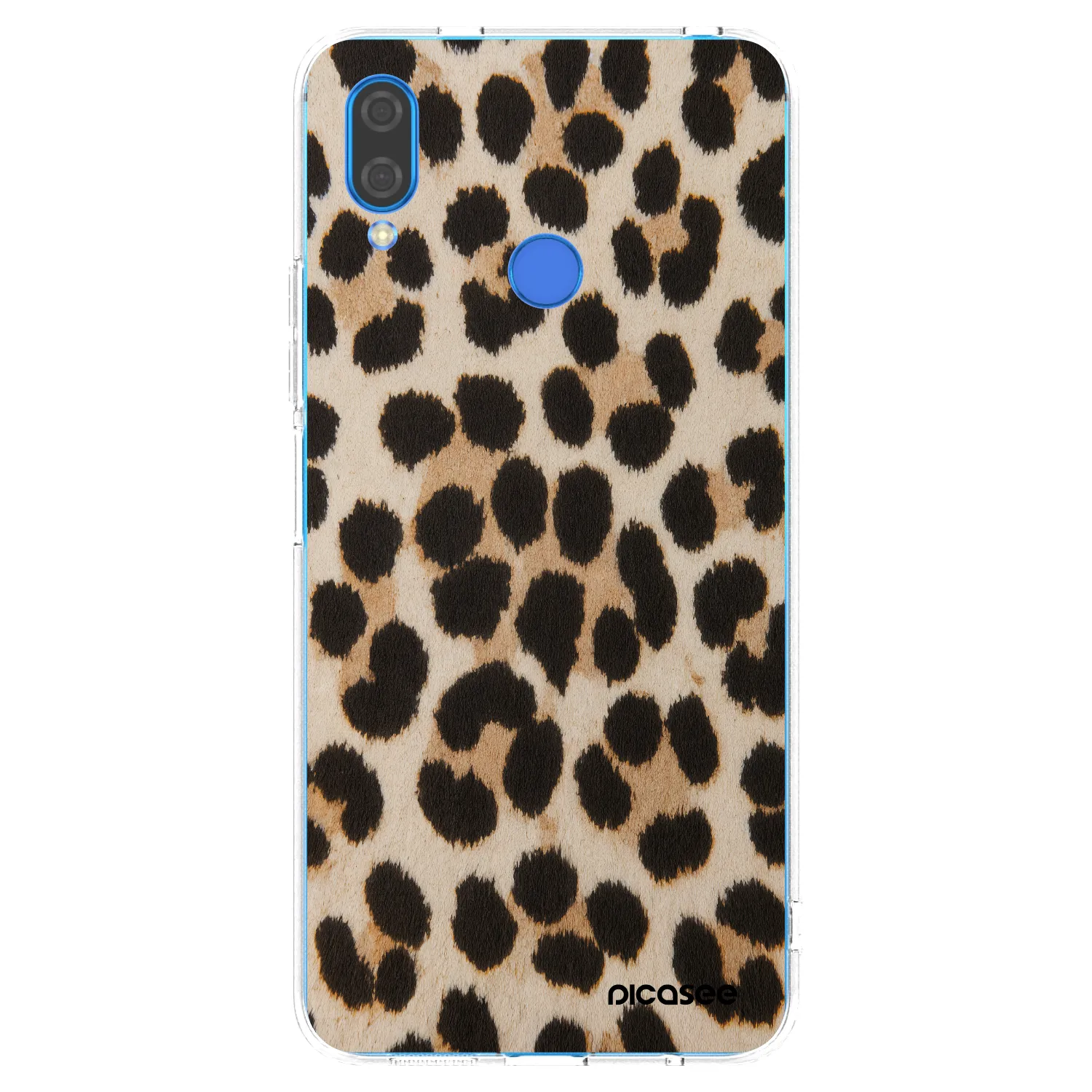 Picasee silikonska prozirna maskica za Huawei Nova 3i - Brown Tiger