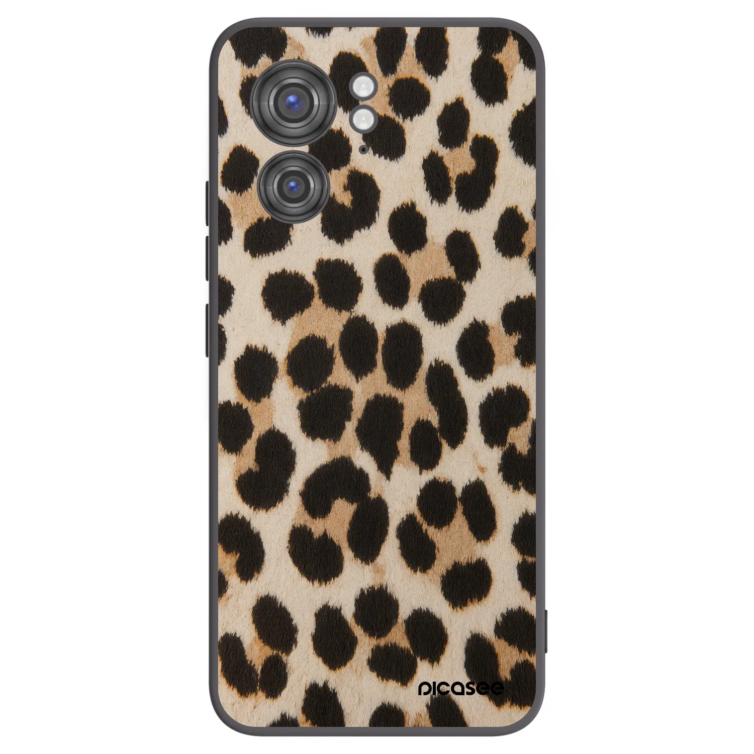 Picasee crna silikonska maskica za Motorola Edge 40 - Brown Tiger
