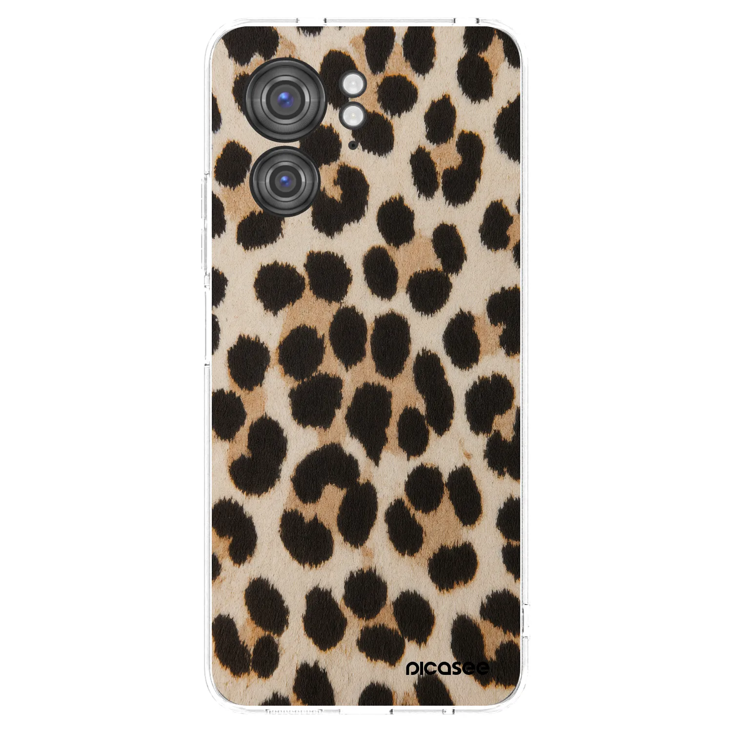 Picasee silikonska prozirna maskica za Motorola Edge 40 - Brown Tiger