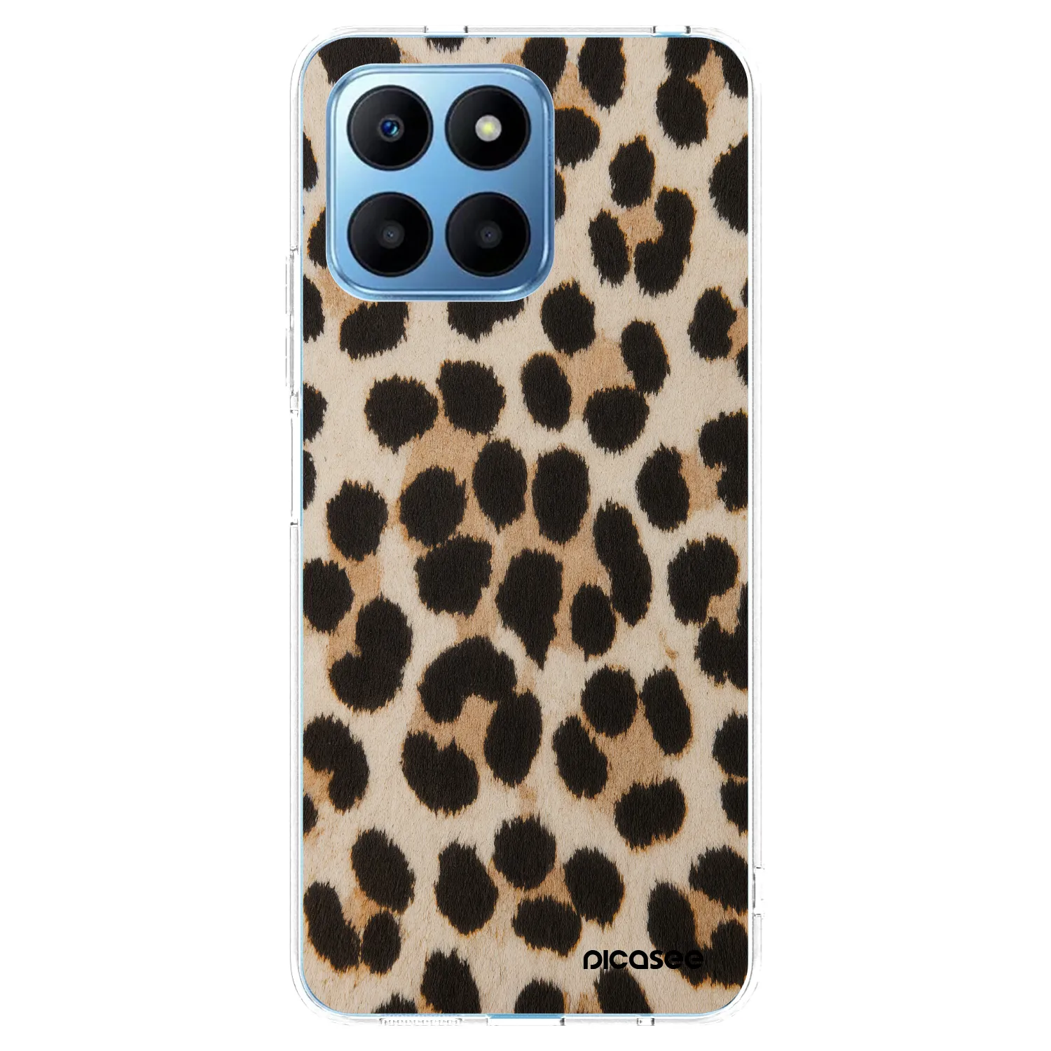 Picasee silikonska prozirna maskica za Honor 70 Lite - Brown Tiger
