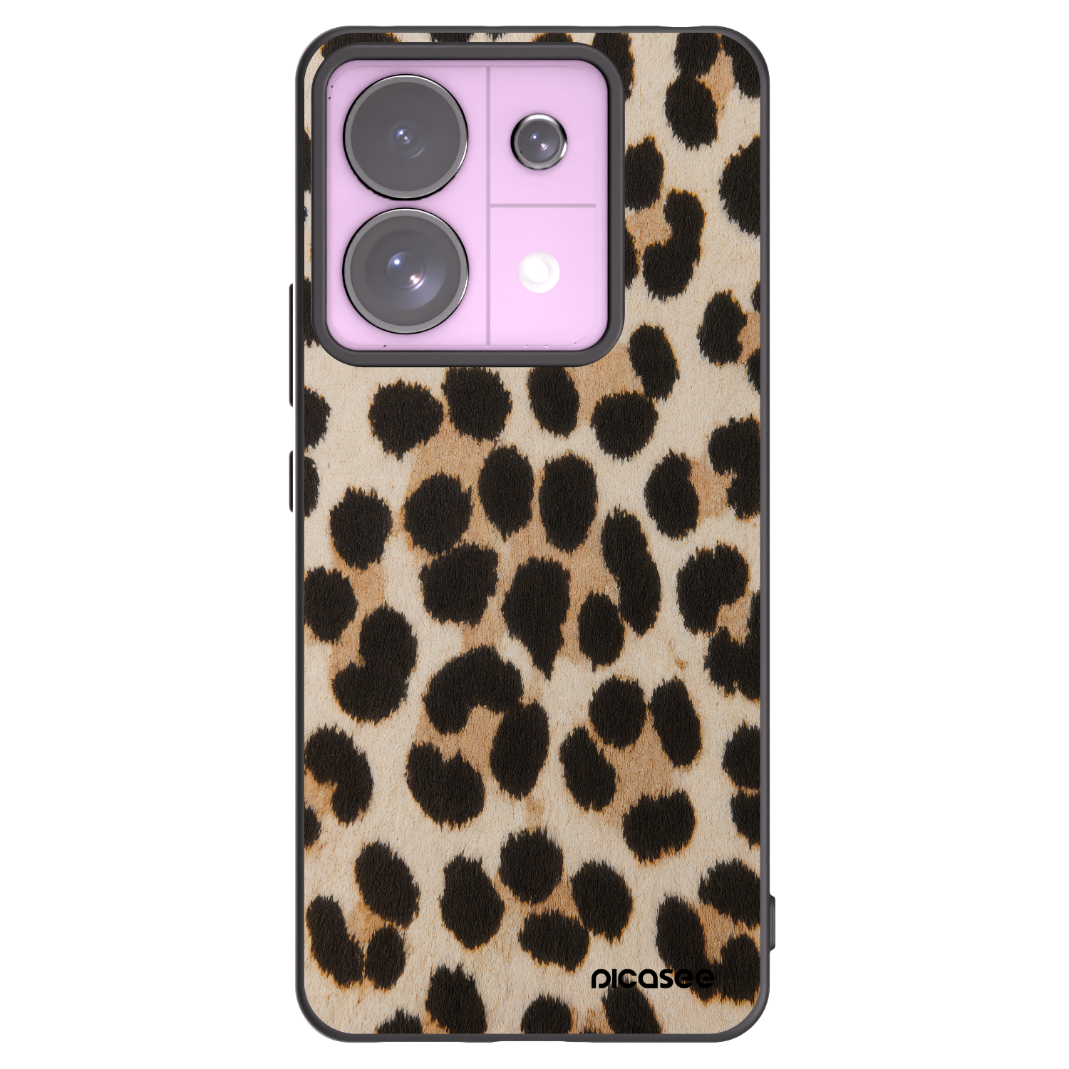 Picasee crna silikonska maskica za Xiaomi Redmi Note 13 Pro 5G - Brown Tiger