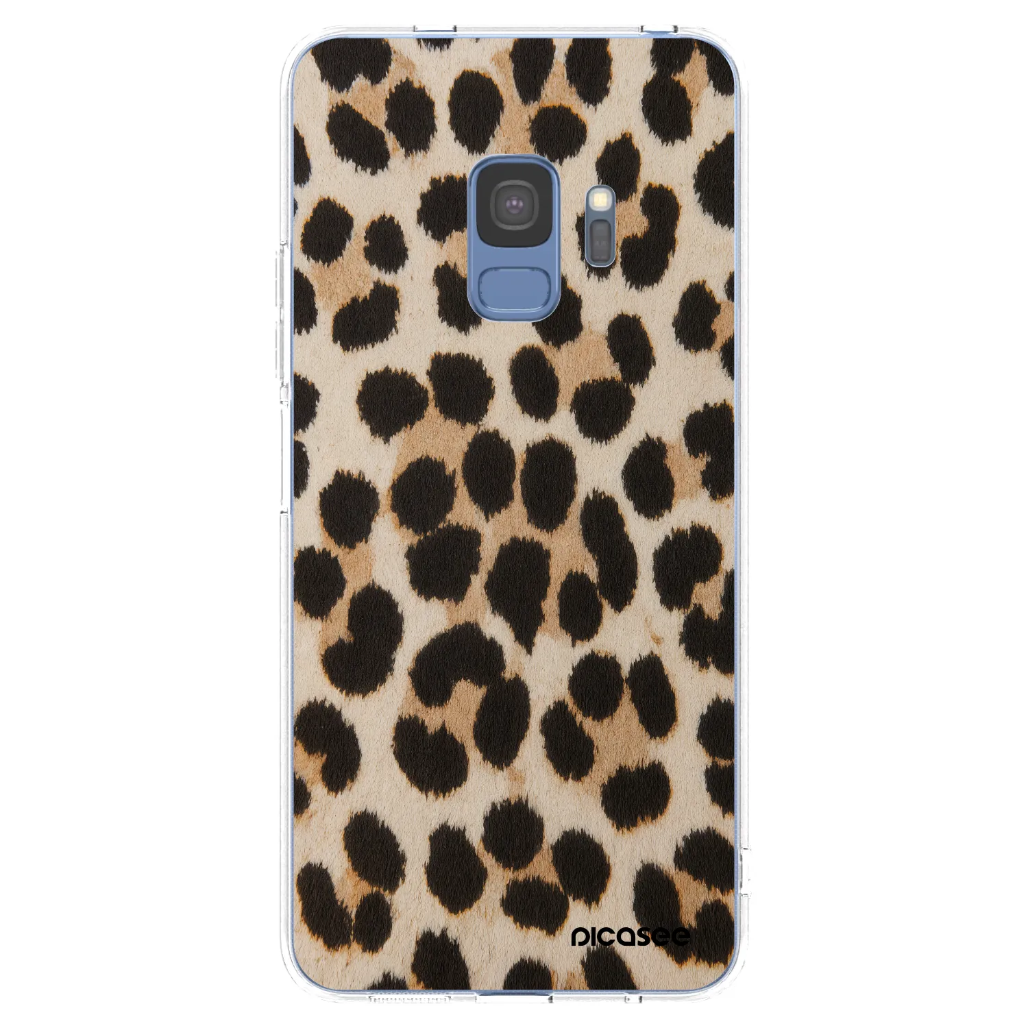 Picasee silikonska prozirna maskica za Samsung Galaxy S9 G960F - Brown Tiger