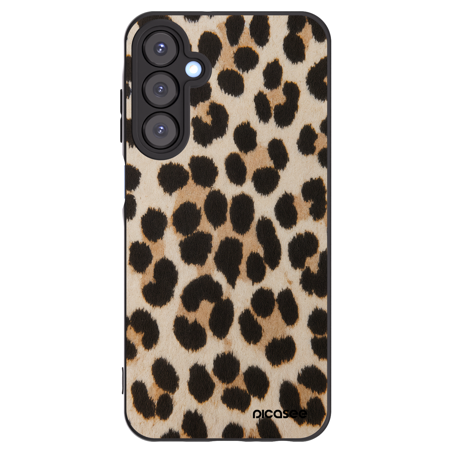 Picasee crna silikonska maskica za Samsung Galaxy A25 A256B 5G - Brown Tiger