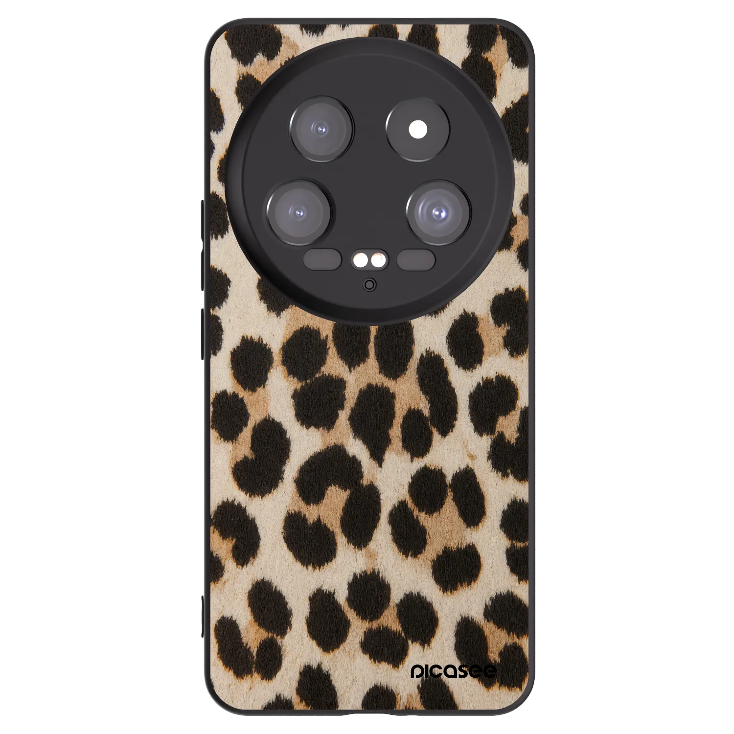 Picasee crna silikonska maskica za Xiaomi 14 Ultra - Brown Tiger