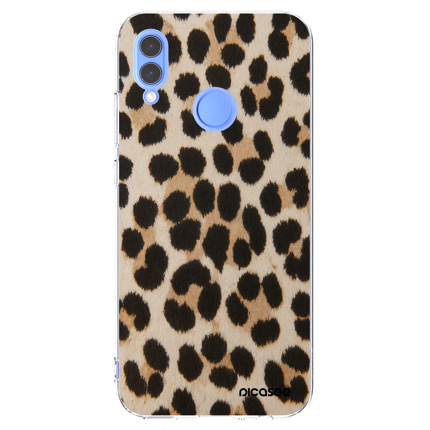 Picasee silikonska prozirna maskica za Huawei P Smart 2019 - Brown Tiger