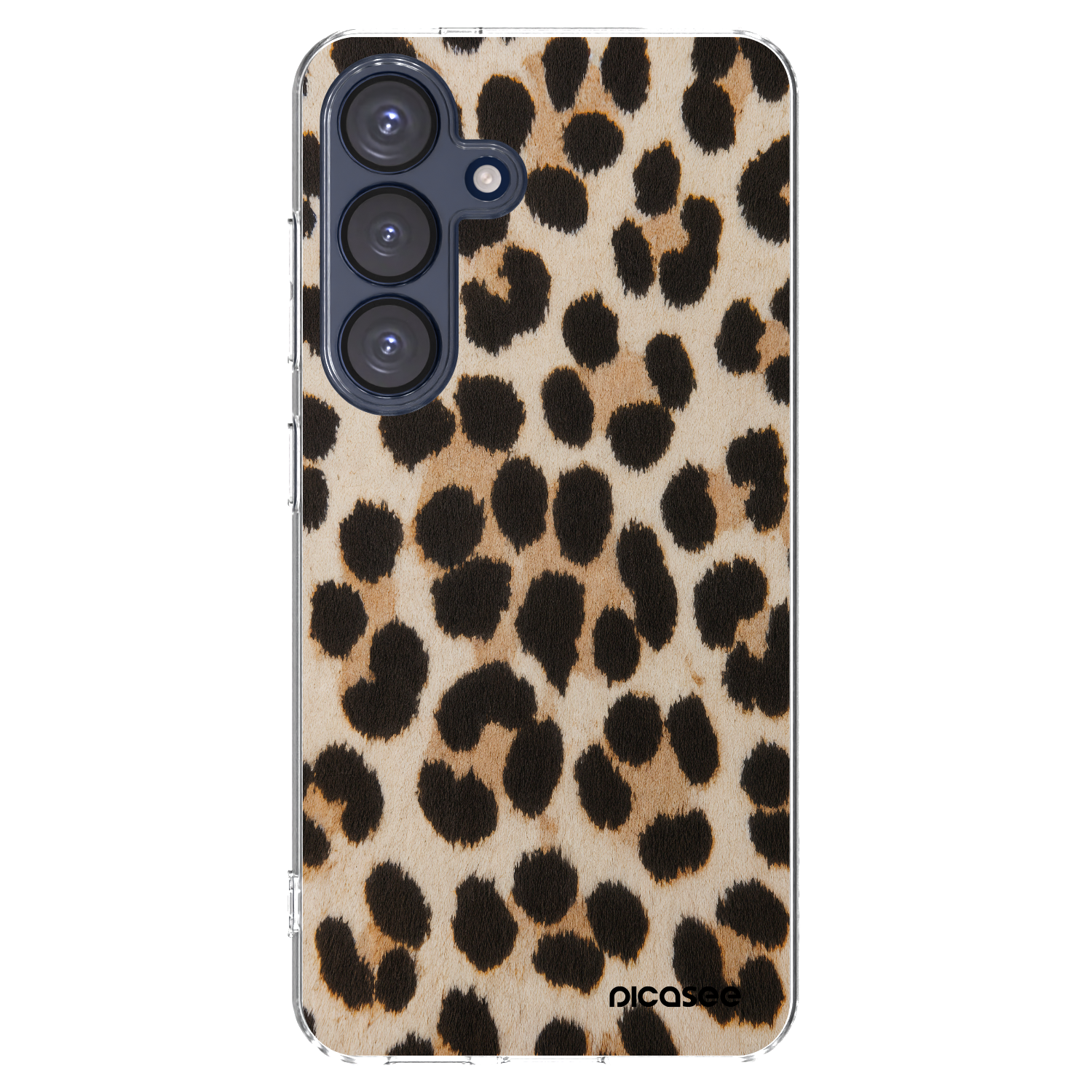 Picasee silikonska prozirna maskica za Samsung Galaxy S25 5G - Brown Tiger