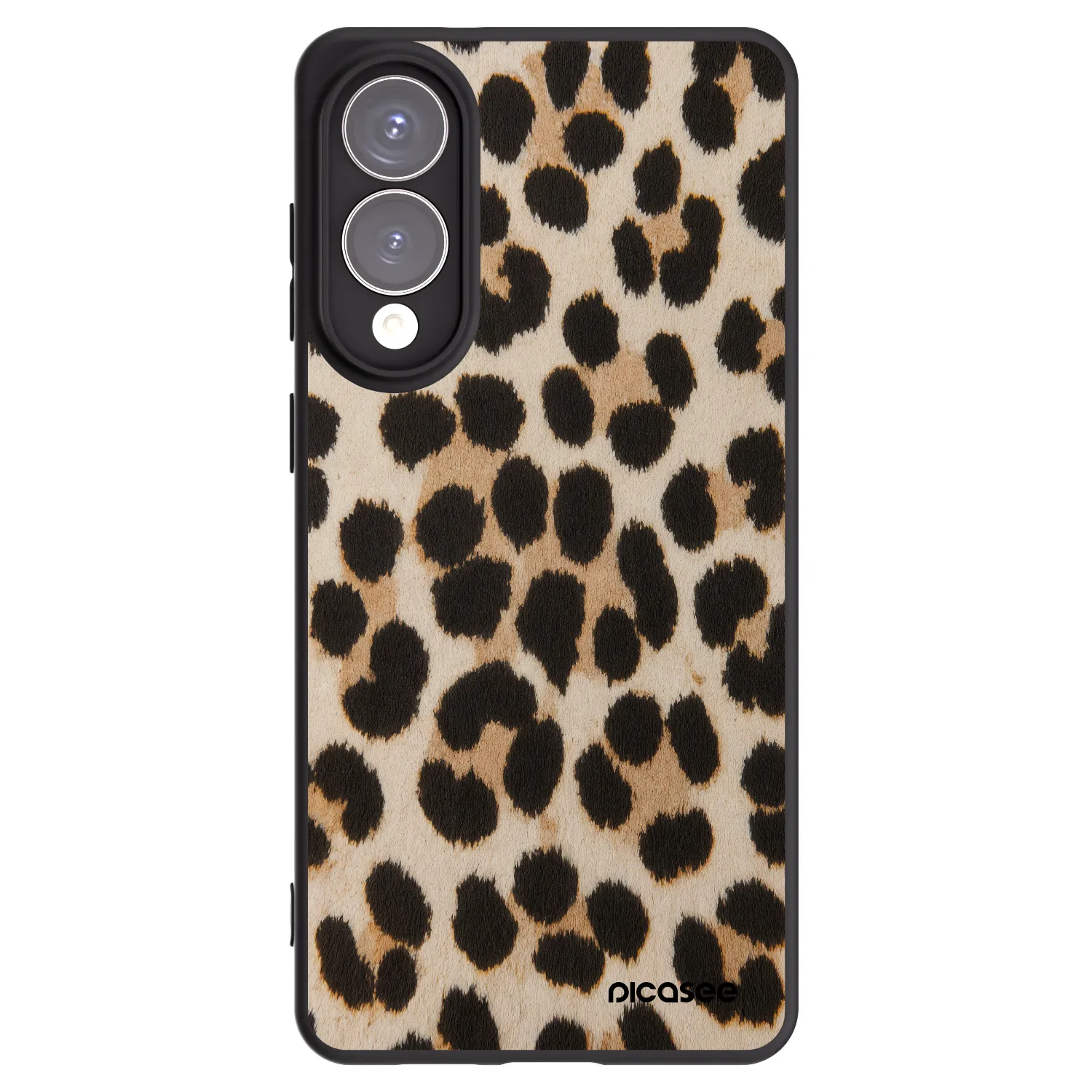 Picasee crna silikonska maskica za Samsung Galaxy S25 Edge 5G - Brown Tiger