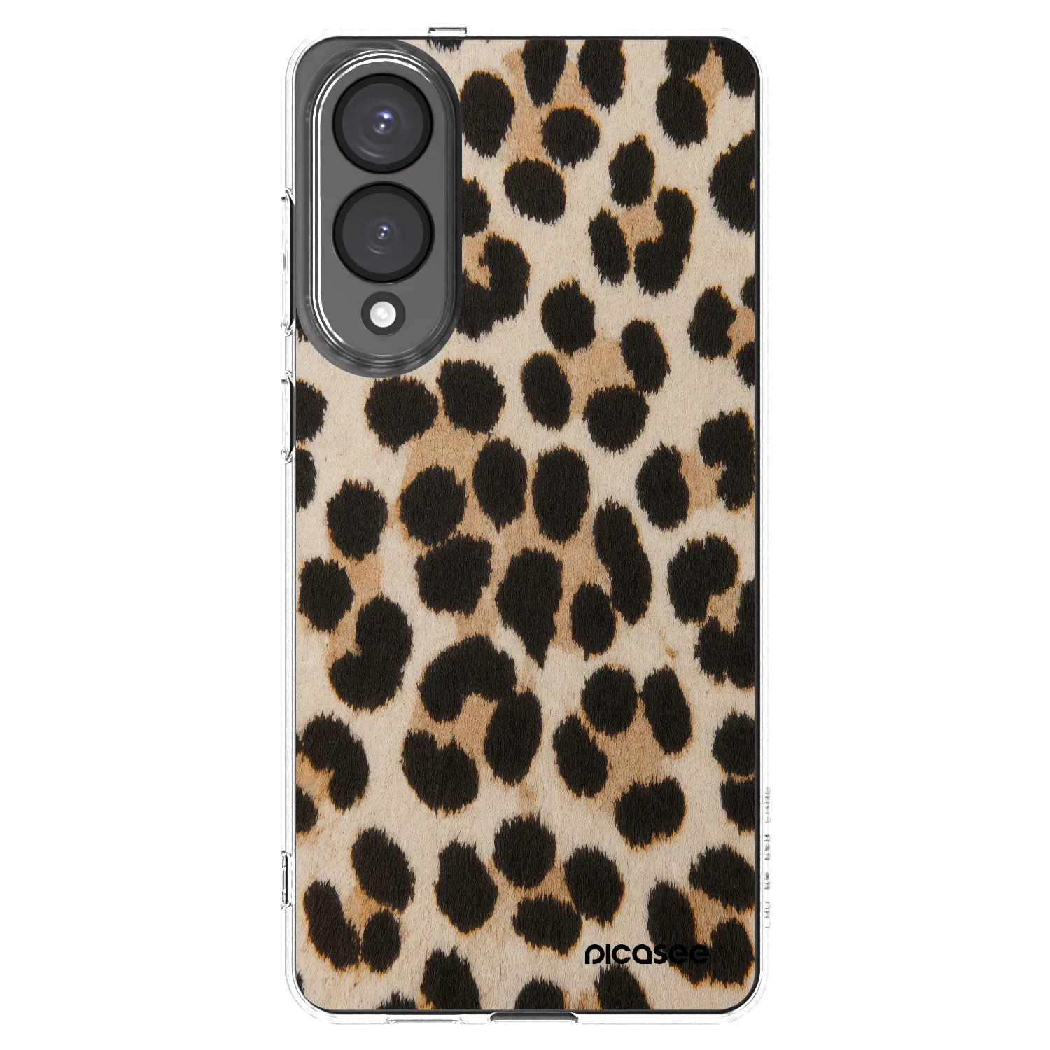 Picasee silikonska prozirna maskica za Samsung Galaxy S25 Edge 5G - Brown Tiger