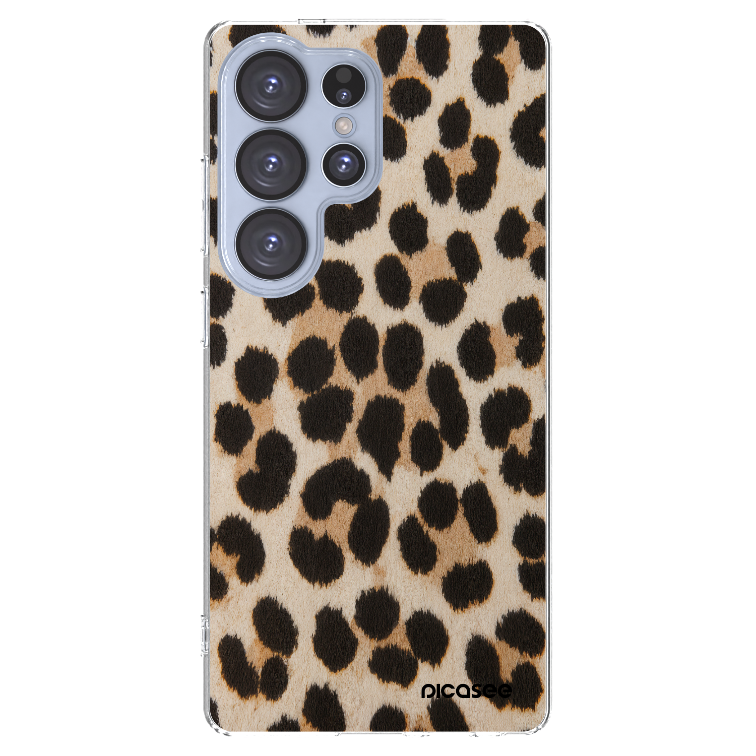 Picasee silikonska prozirna maskica za Samsung Galaxy S25 Ultra 5G - Brown Tiger