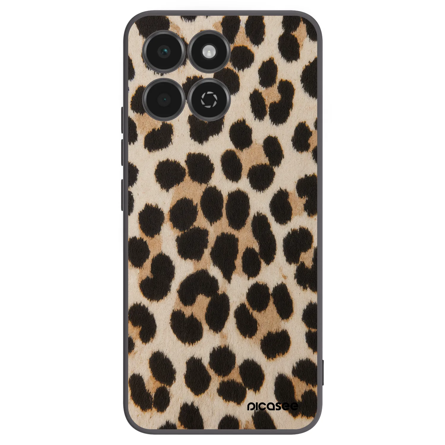 Picasee crna silikonska maskica za Honor 200 Smart 5G - Brown Tiger