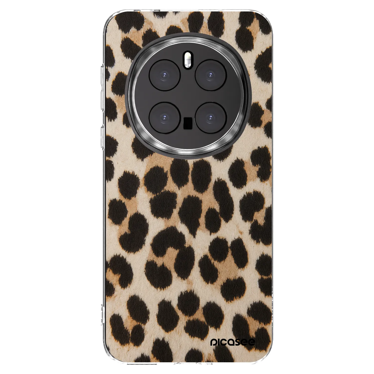 Picasee silikonska prozirna maskica za Honor Magic7 Pro 5G - Brown Tiger