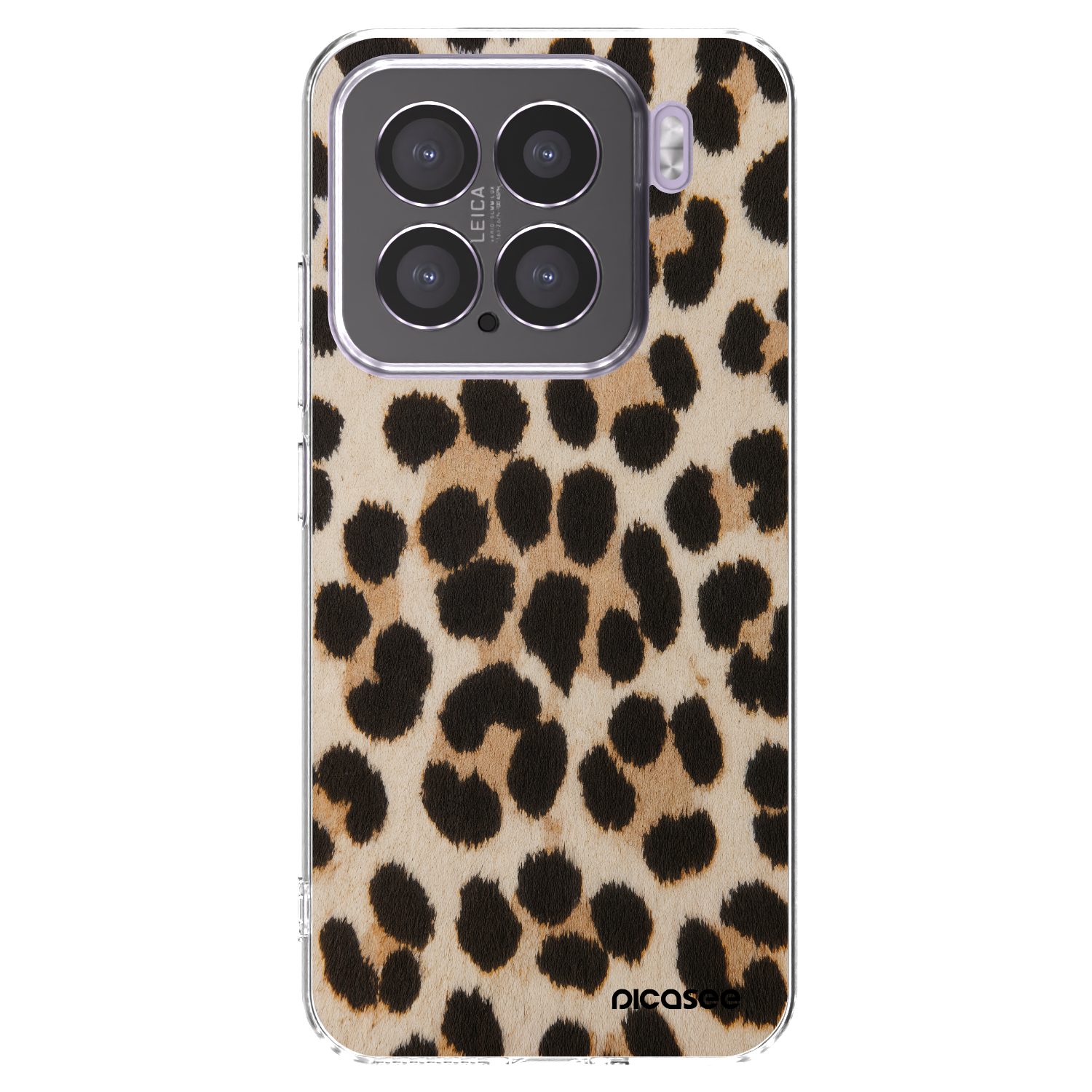 Picasee silikonska prozirna maskica za Xiaomi 15 - Brown Tiger