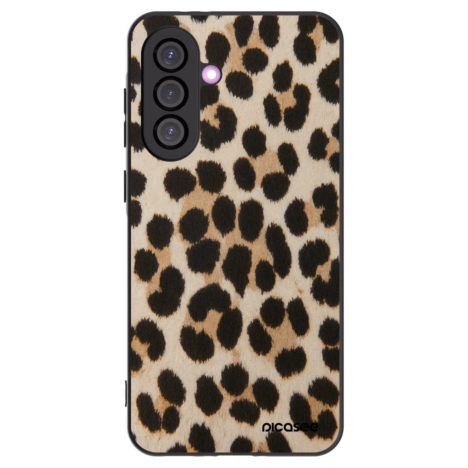 Picasee crna silikonska maskica za Samsung Galaxy A56 5G A566B - Brown Tiger