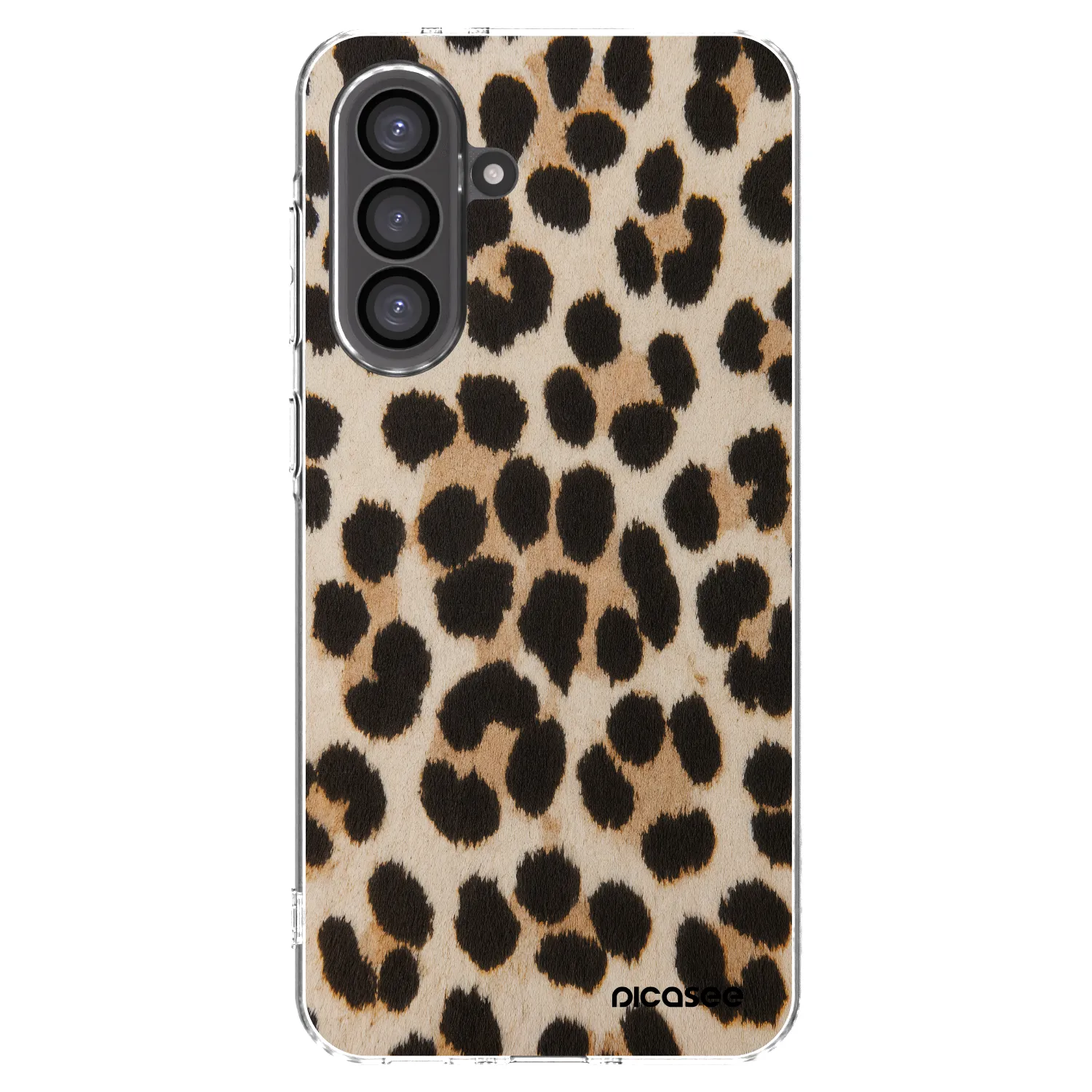 Picasee silikonska prozirna maskica za Samsung Galaxy A56 5G A566B - Brown Tiger