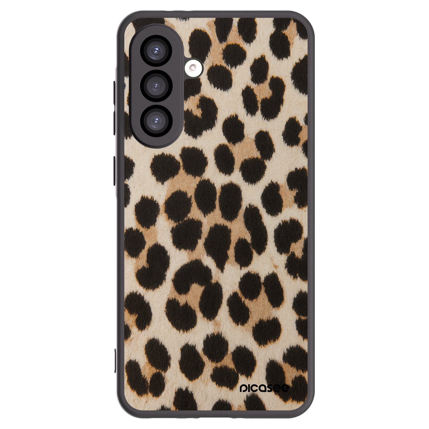 Picasee crna silikonska maskica za Samsung Galaxy A26 5G A266B - Brown Tiger