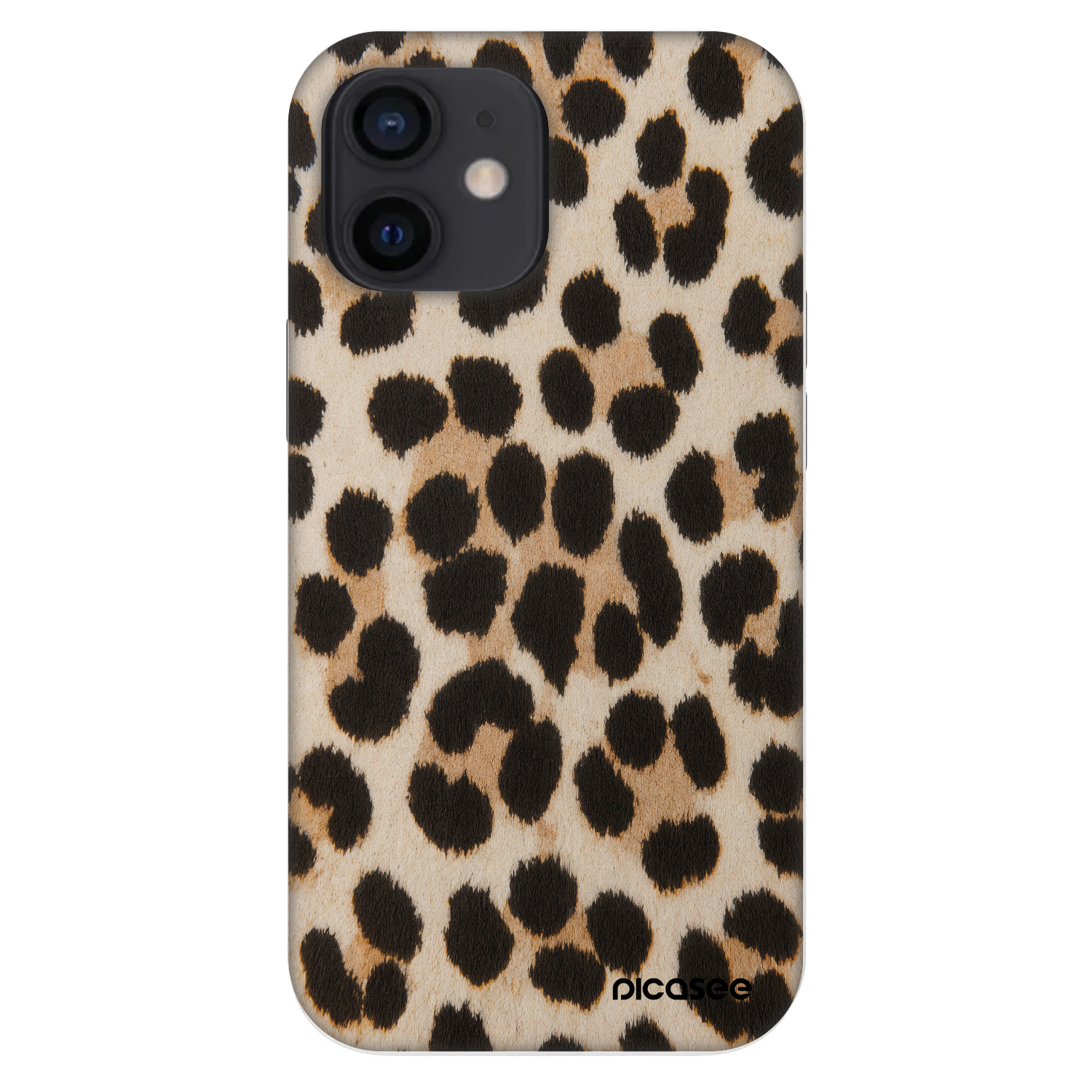 Picasee Fashion Case za Apple iPhone 12 mini - Brown Tiger
