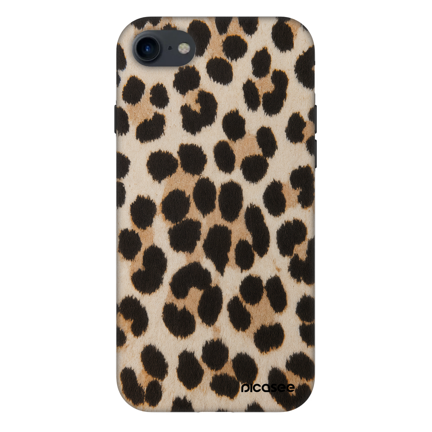 Picasee Fashion Case za Apple iPhone SE 2020 - Brown Tiger