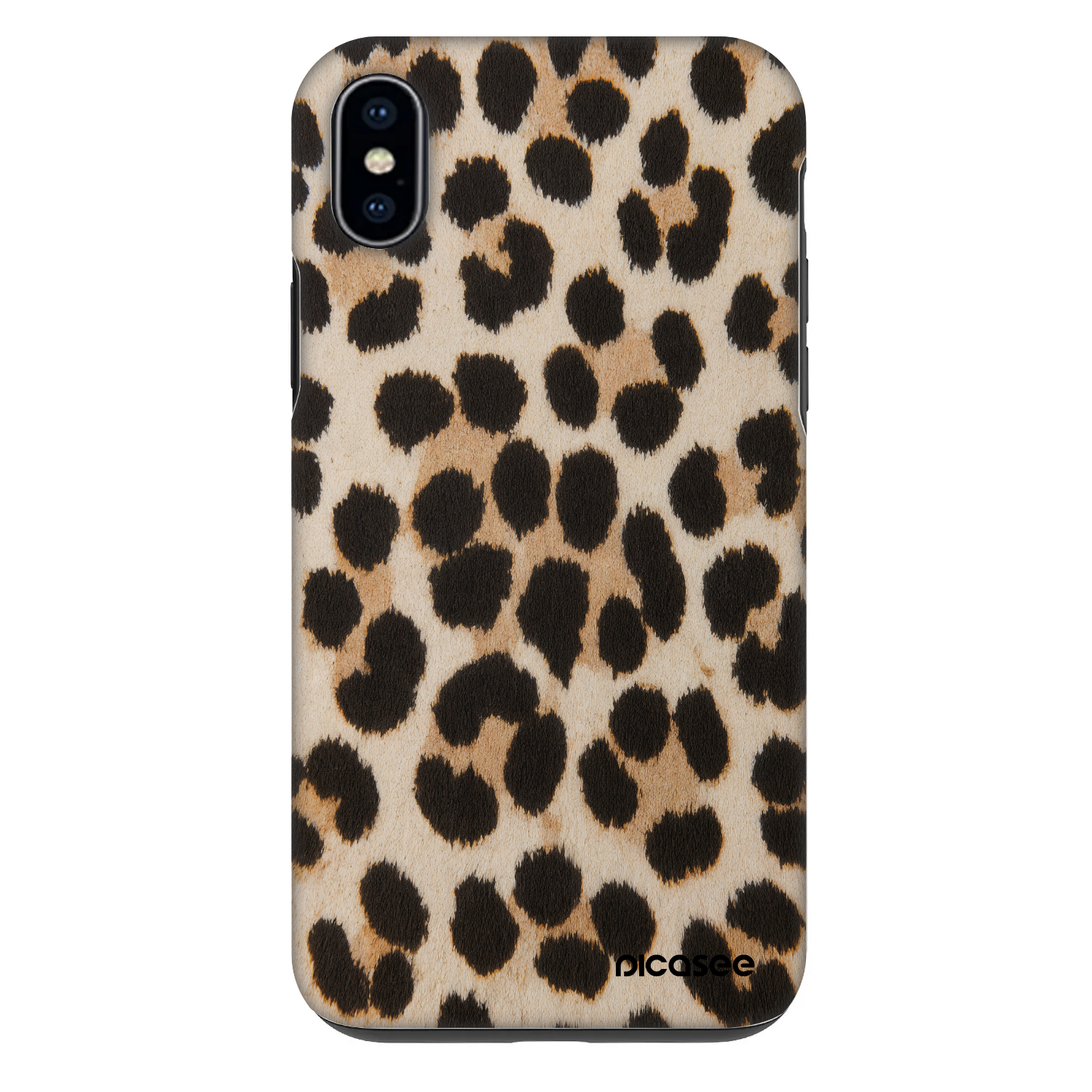 Picasee Fashion Case za Apple iPhone XS Max - Brown Tiger