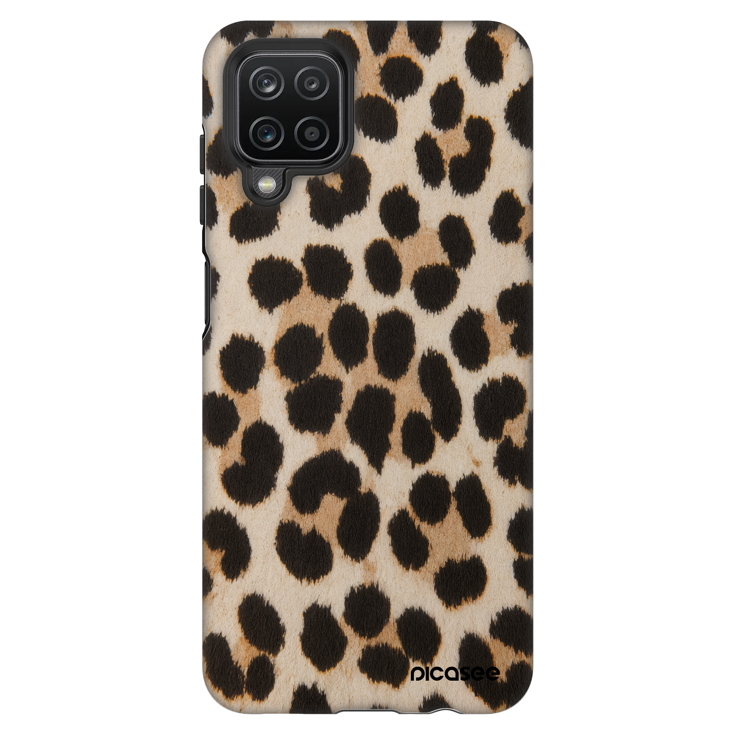 Picasee Fashion Case za Samsung Galaxy A12 A125F - Brown Tiger