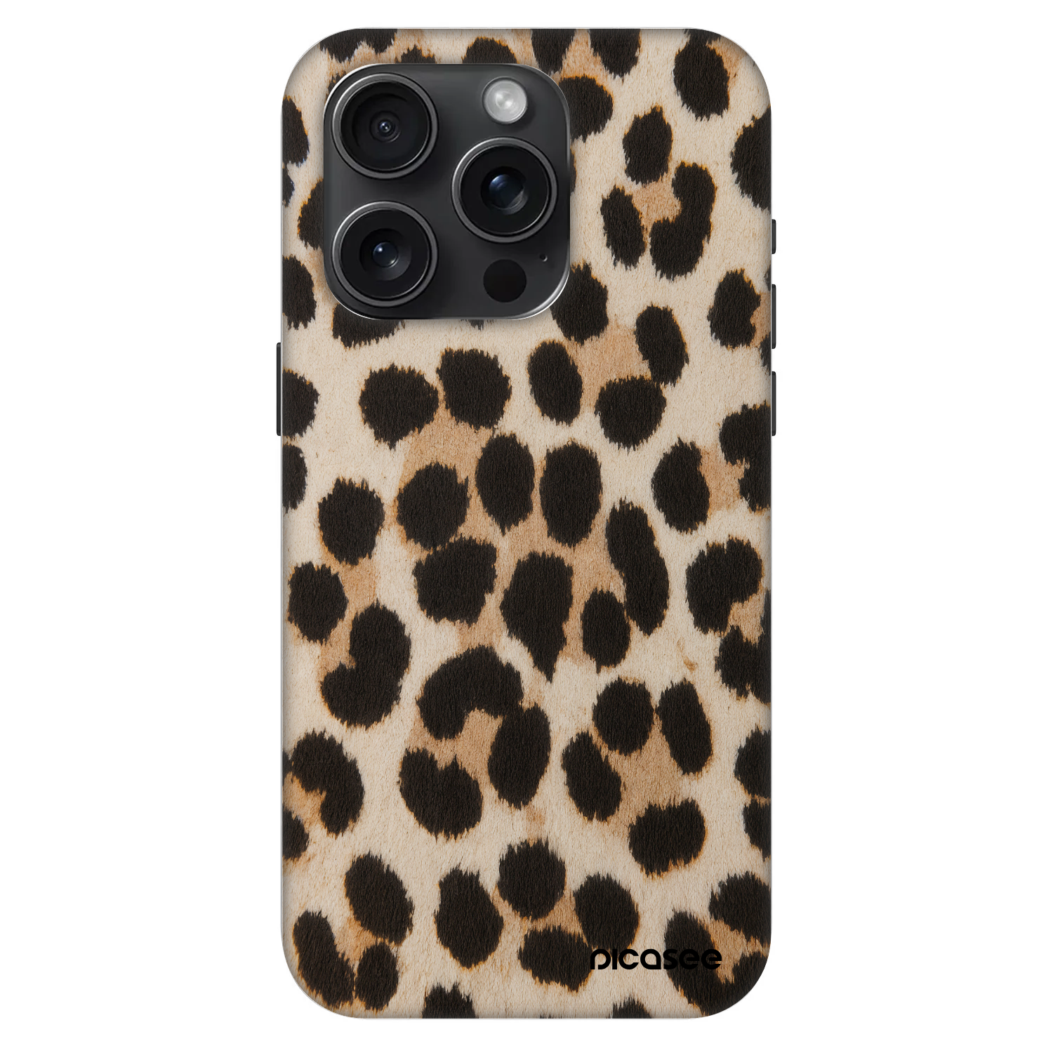 Picasee Fashion Case MagSafe za Apple iPhone 15 Pro - Brown Tiger