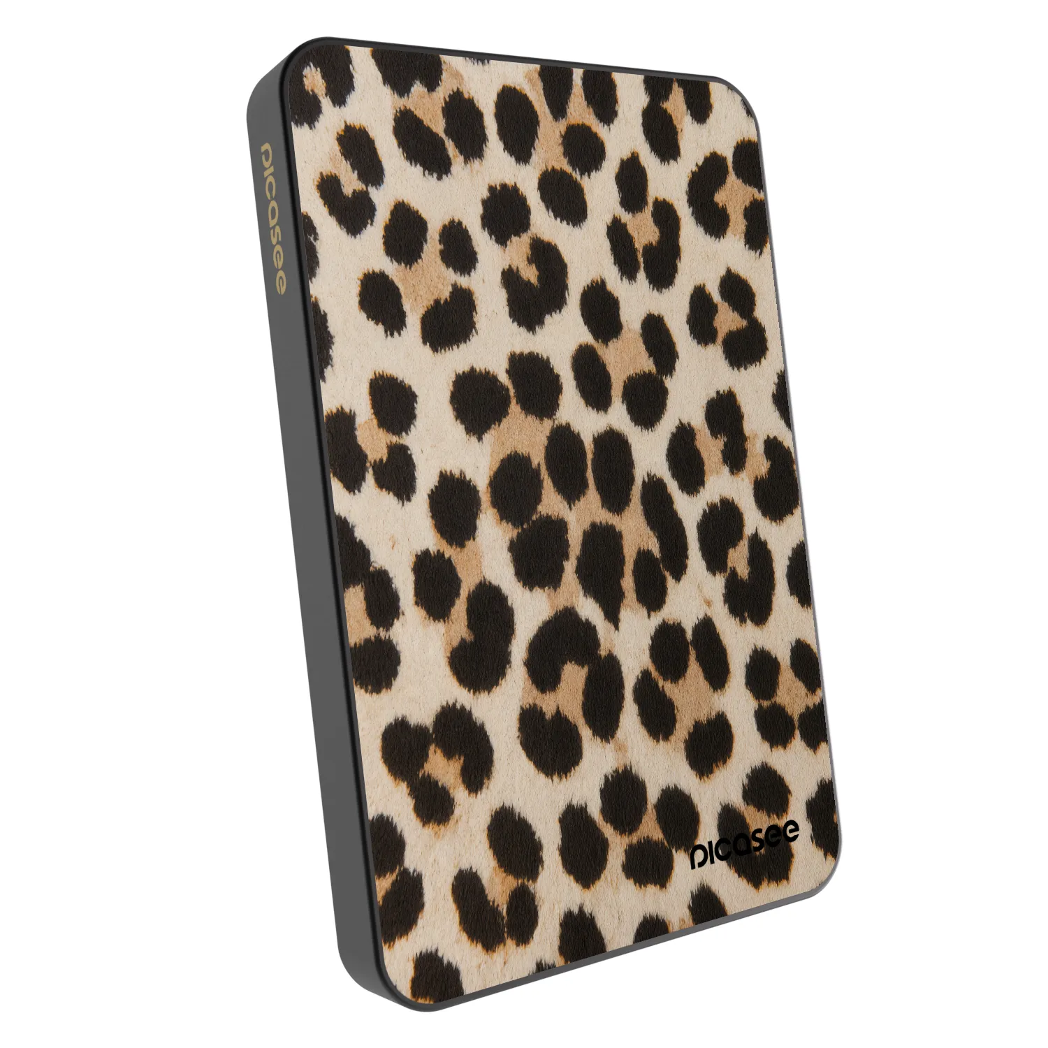 Picasee Prijenosni punjač s MagSafe 5 000 mAh Sivo - Brown Tiger