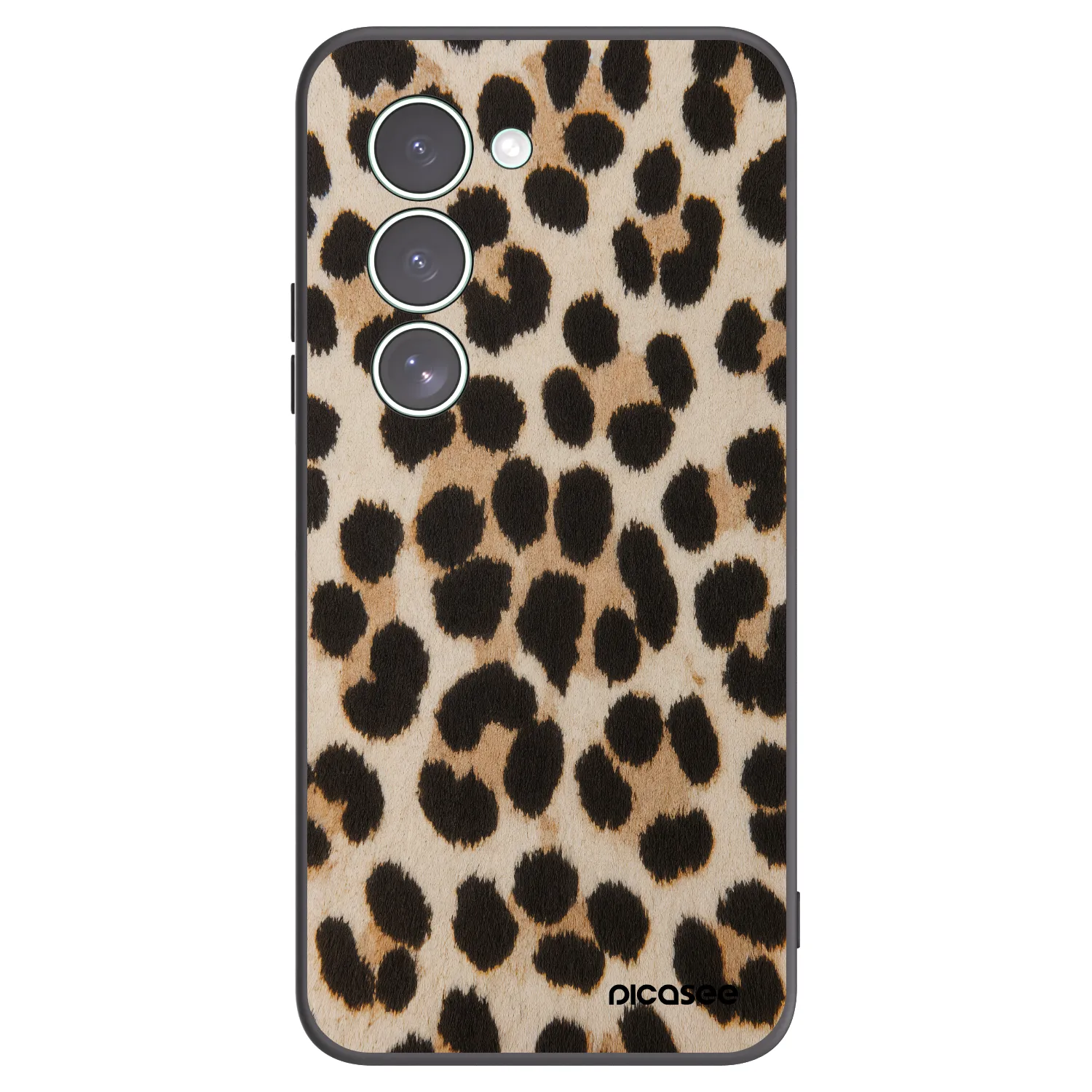 Picasee crna silikonska maskica za Xiaomi Redmi 15 5G - Brown Tiger