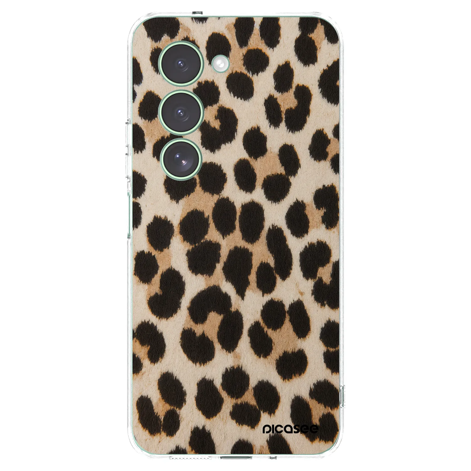 Picasee silikonska prozirna maskica za Xiaomi Redmi 15 5G - Brown Tiger