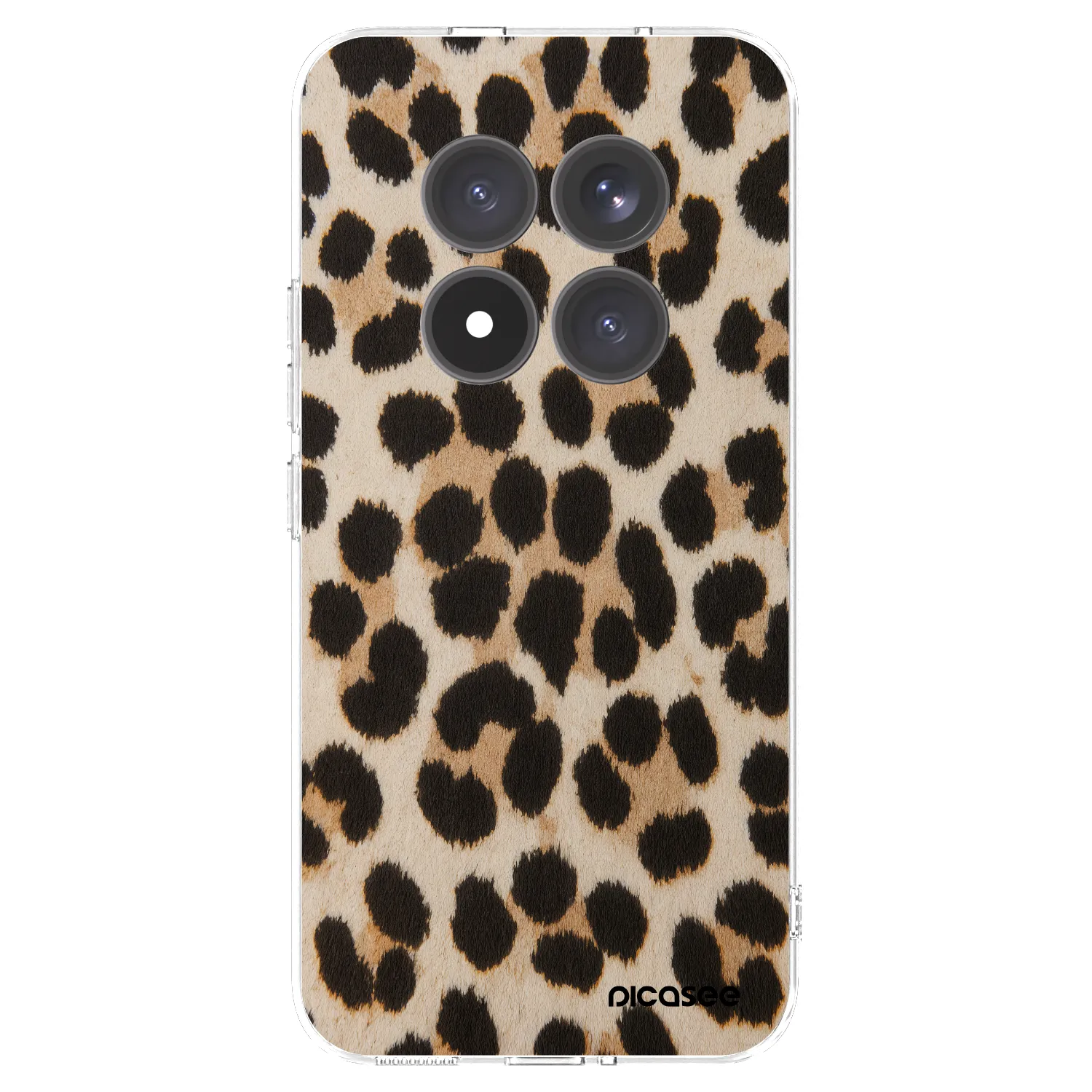 Picasee silikonska prozirna maskica za Xiaomi Redmi Note 15 Pro+ - Brown Tiger