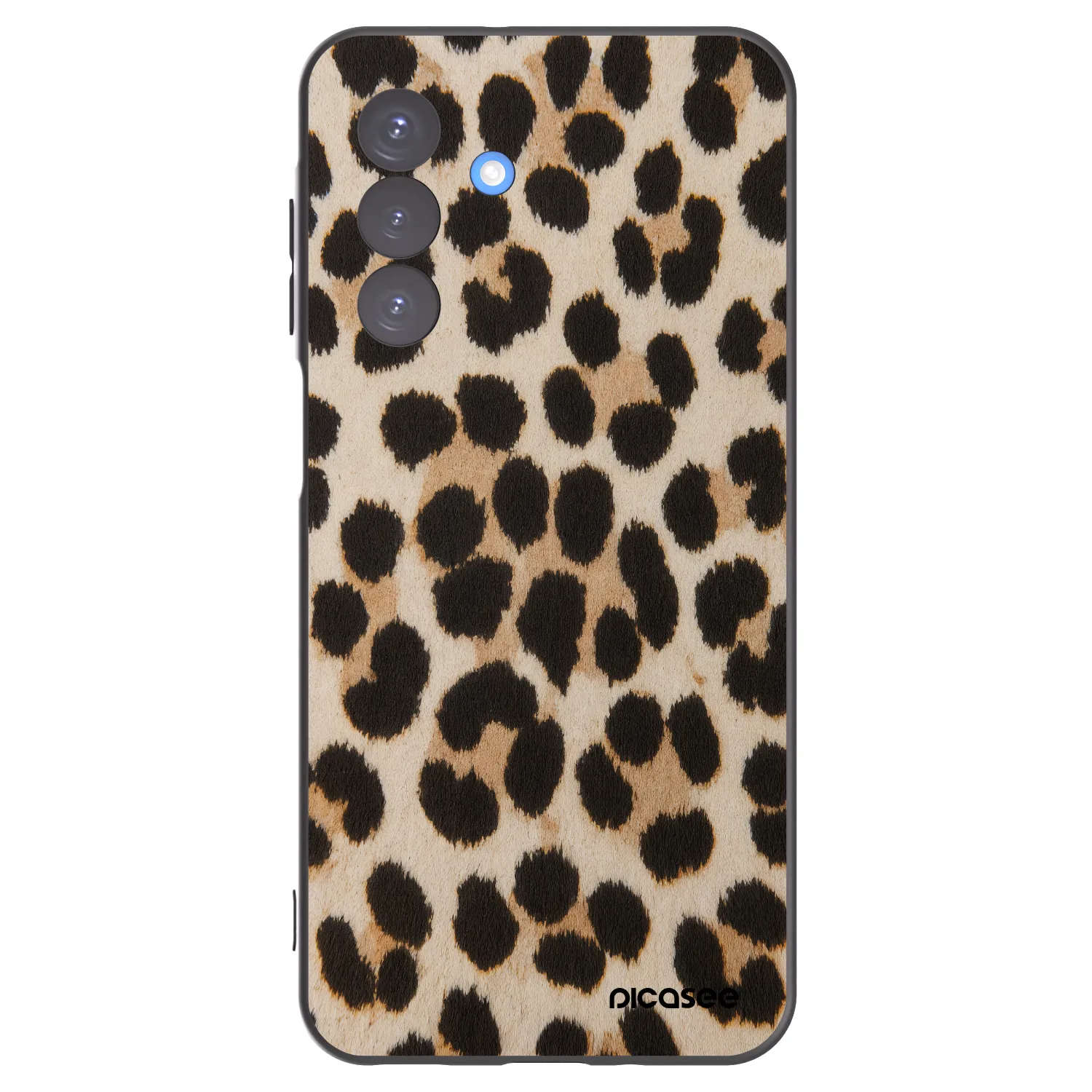 Picasee crna silikonska maskica za Samsung Galaxy A17 5G - Brown Tiger