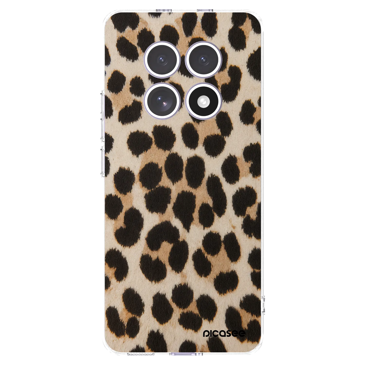 Picasee silikonska prozirna maskica za Xiaomi Redmi Note 15 - Brown Tiger