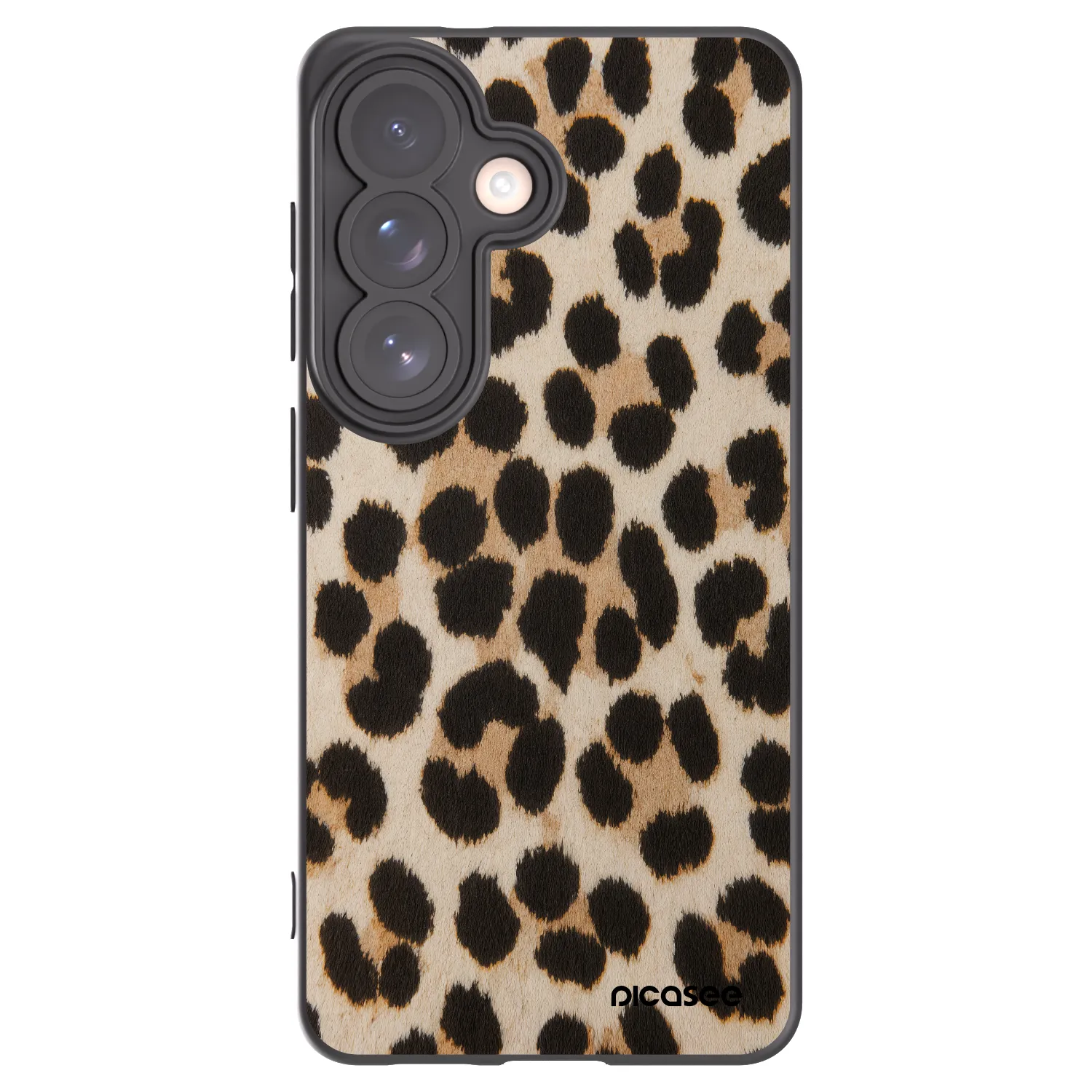 Picasee crna silikonska maskica za Samsung Galaxy S26 - Brown Tiger