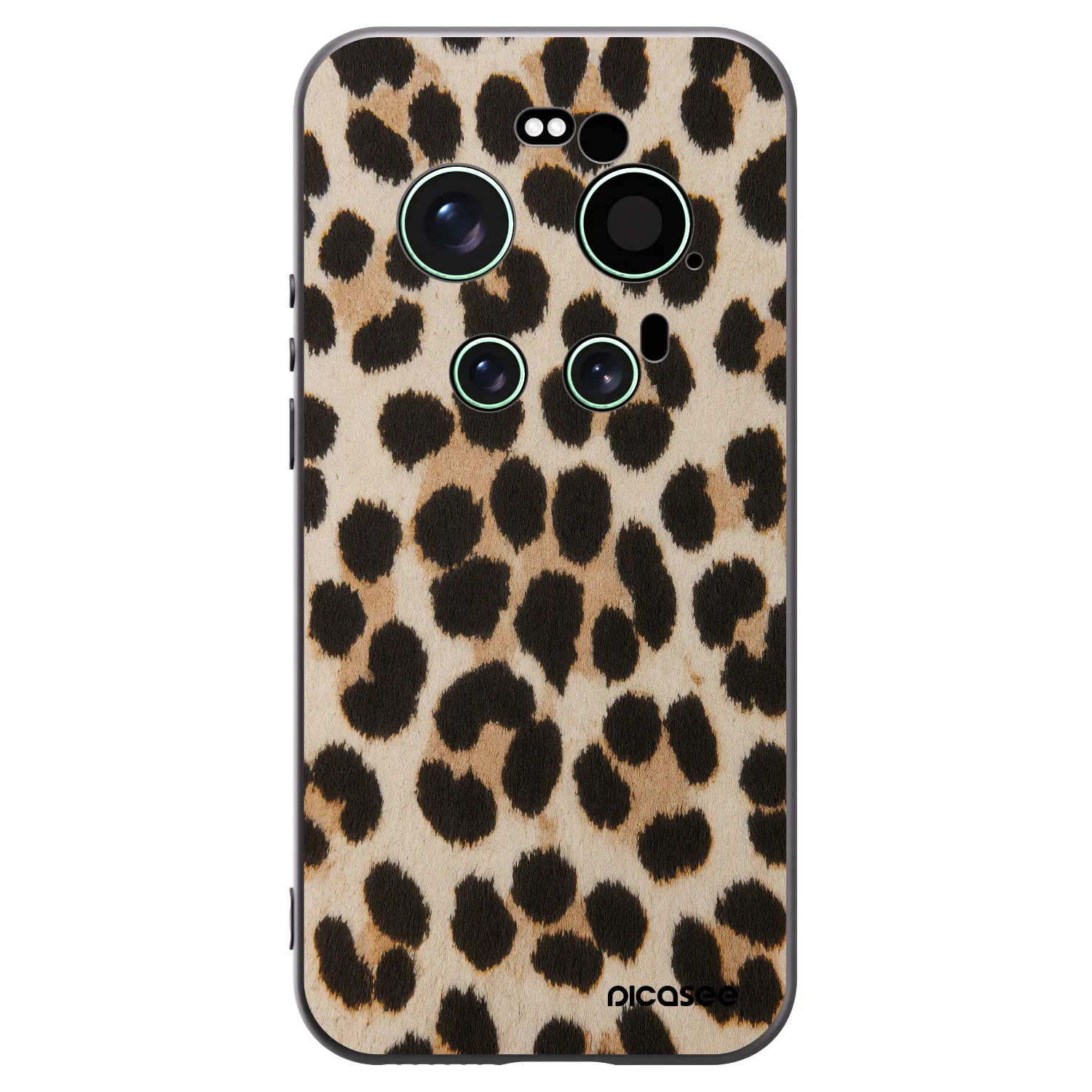 Picasee crna silikonska maskica za Xiaomi 17 Ultra - Brown Tiger