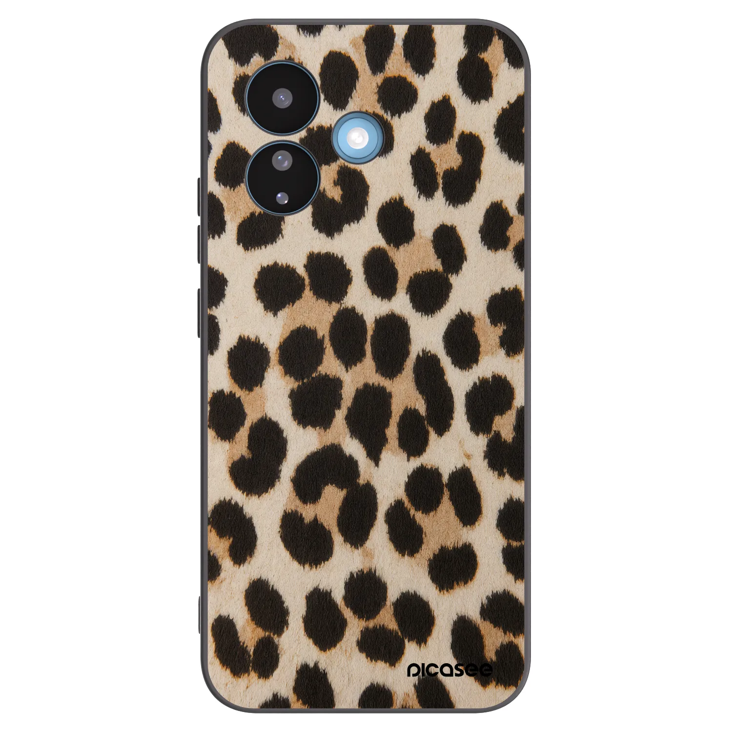 Picasee crna silikonska maskica za Xiaomi Redmi Note 17 Pro 5G - Brown Tiger