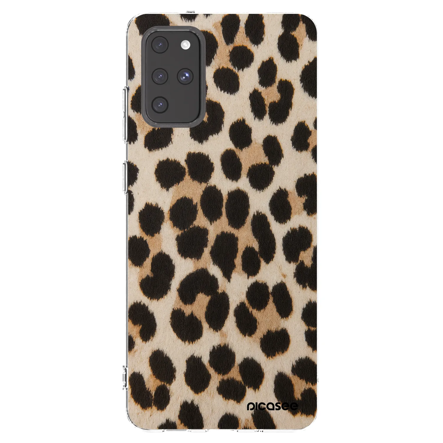 Picasee silikonska prozirna maskica za Samsung Galaxy S20+ G985F - Brown Tiger