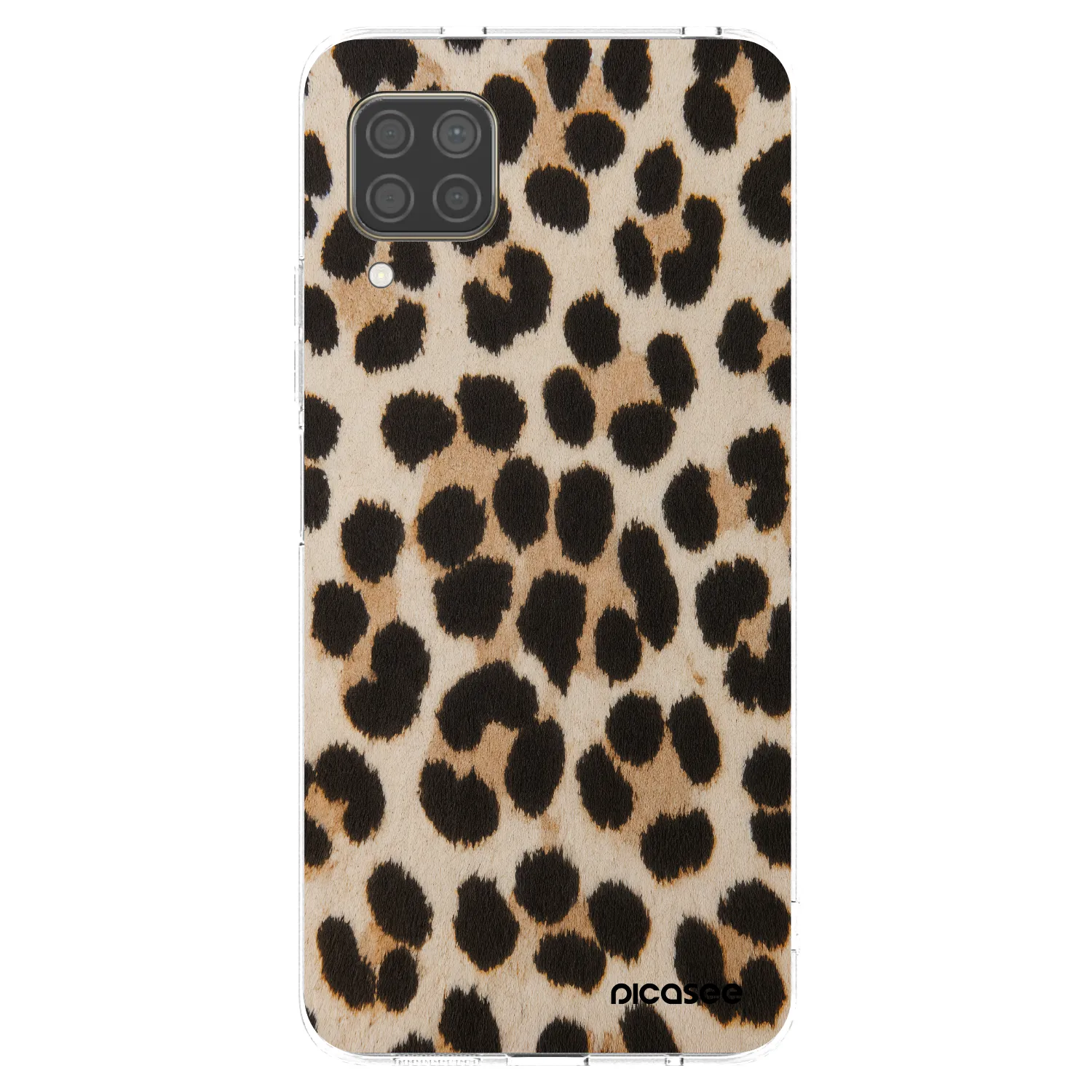 Picasee silikonska prozirna maskica za Huawei P40 Lite - Brown Tiger