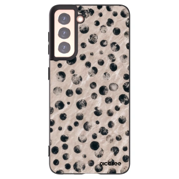 Picasee crna silikonska maskica za Samsung Galaxy S21 5G G991B - Inked