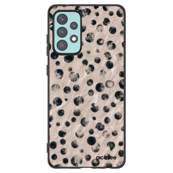 Picasee crna silikonska maskica za Samsung Galaxy A72 A725F - Inked